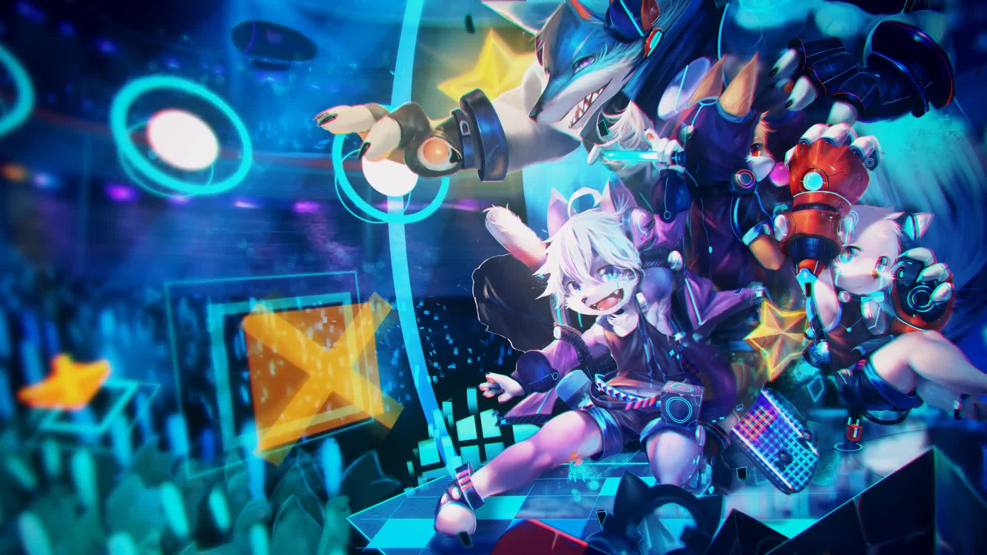 Super Furry Fusion 2018 Live Wallpaper