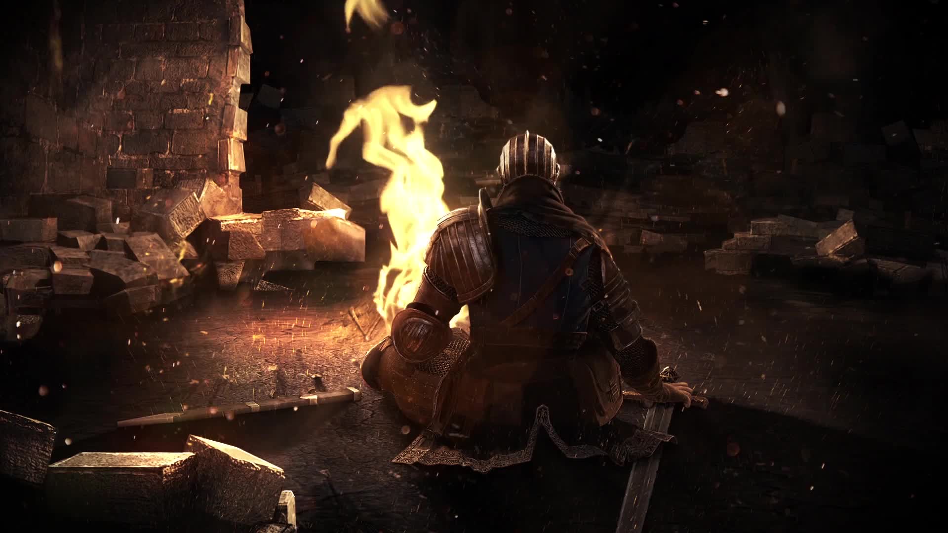 Dark Souls Camfire Live Wallpaper