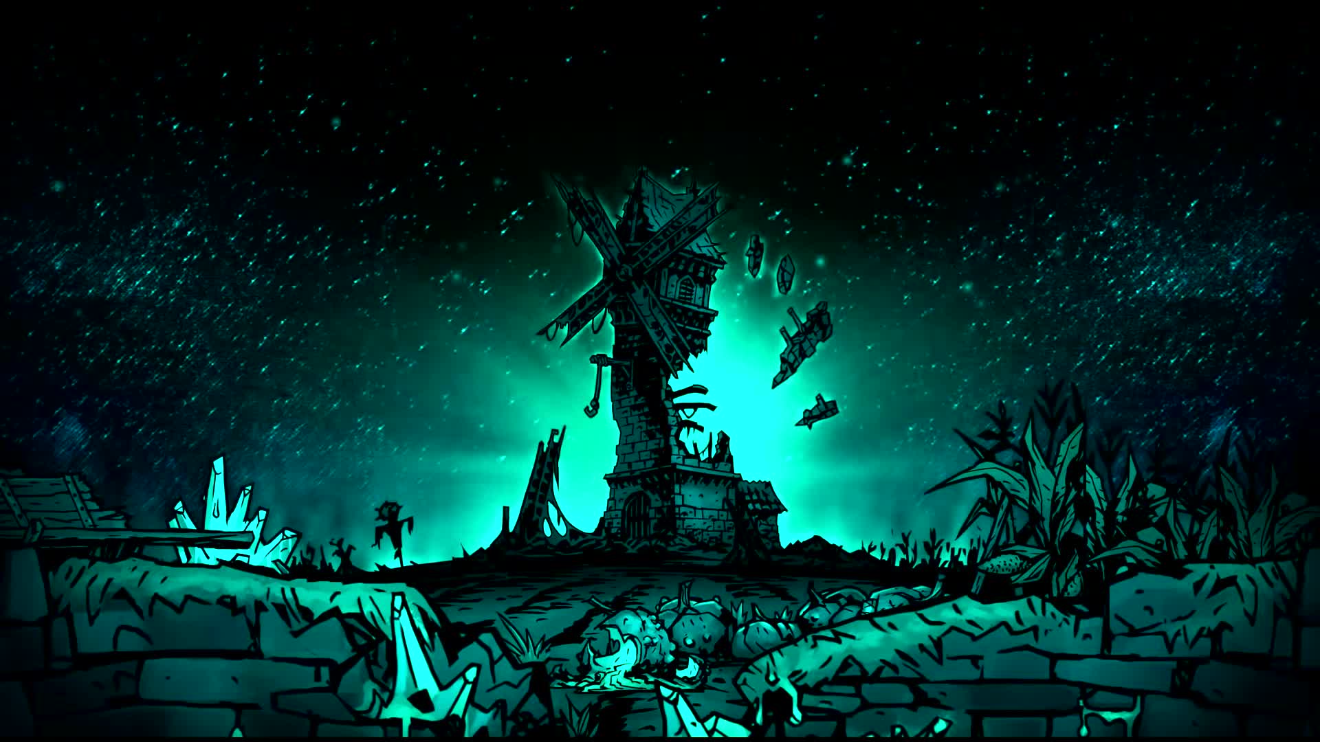 RGB Fantasy Windmill Live Wallpaper