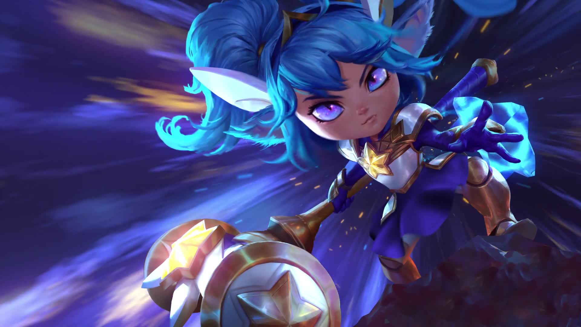 LoL Star Guardian Poppy HD Live Wallpaper
