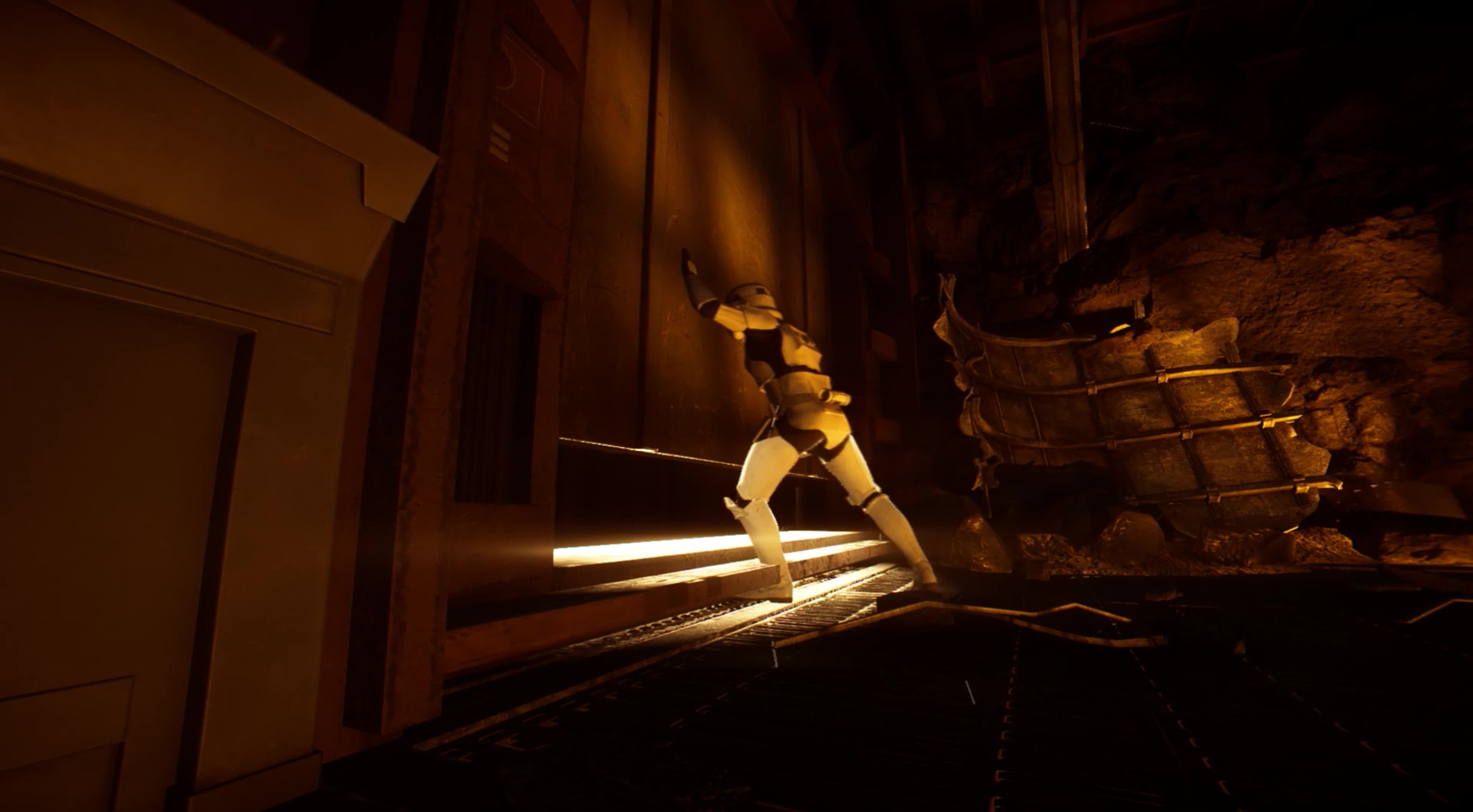 Stormtrooper Escape 4K Live Wallpaper