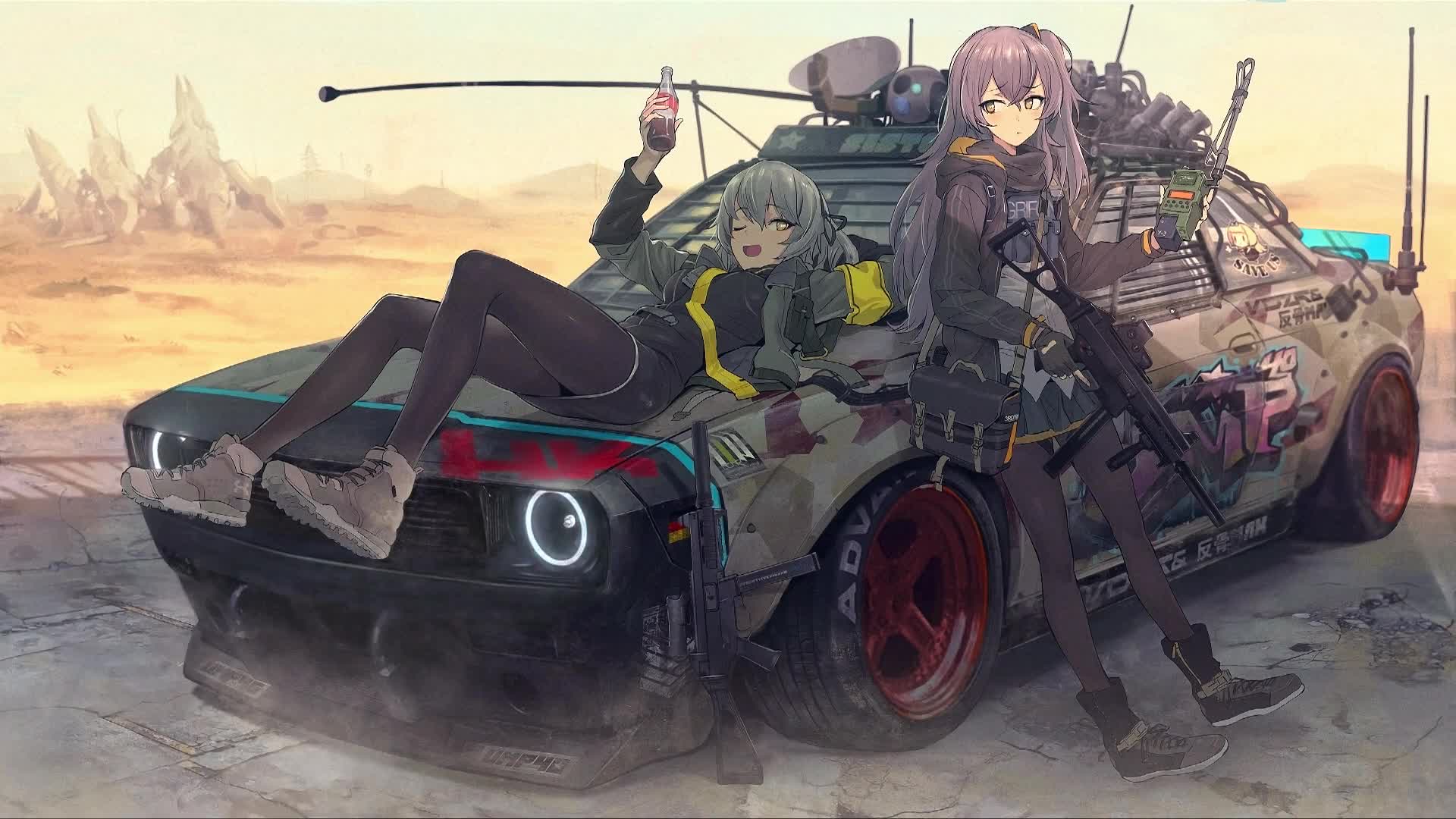 Deep Dive Girls Frontline Ump Live Wallpaper
