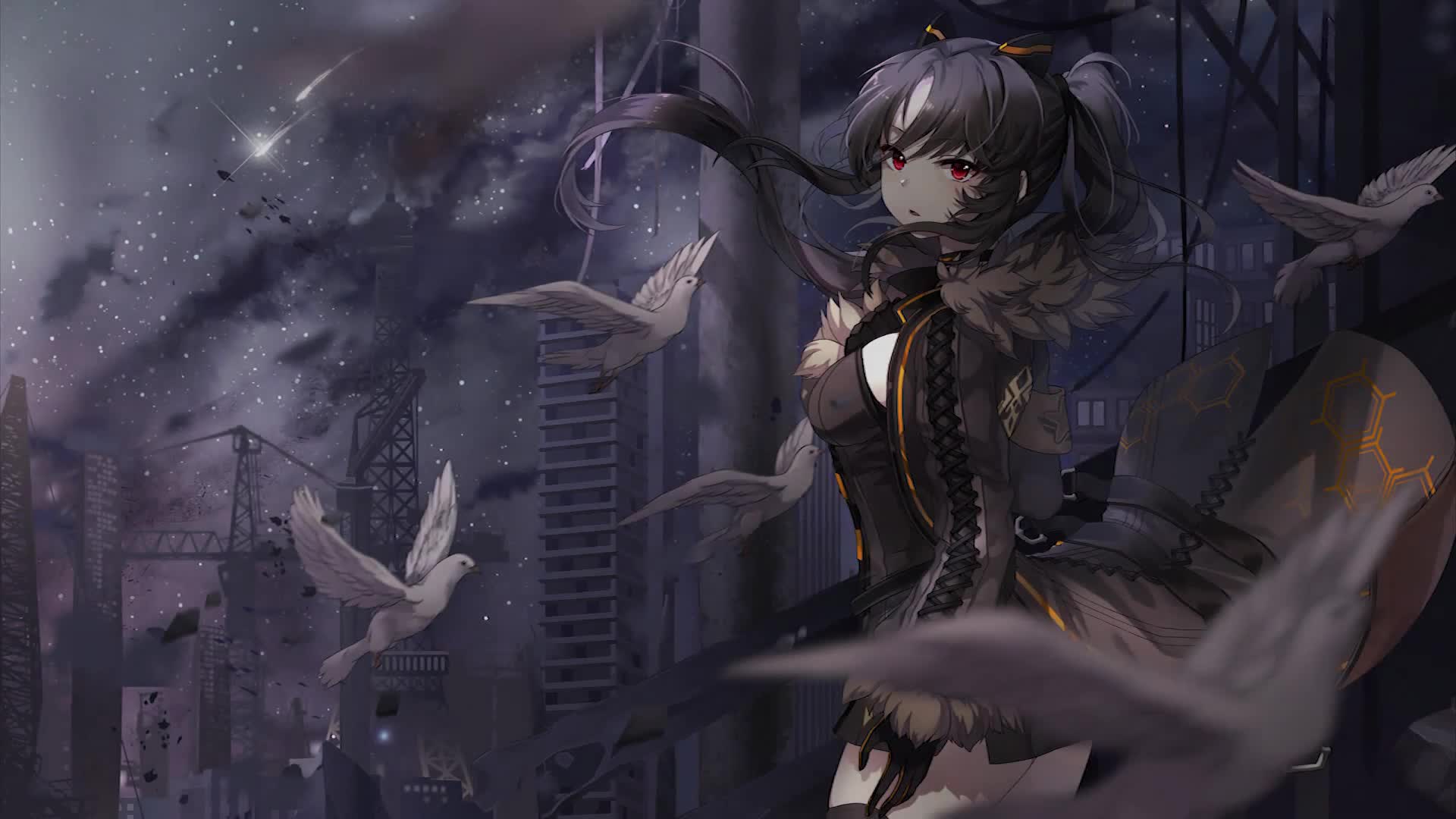 Soulworker Iris Yuma Anime Live Wallpaper