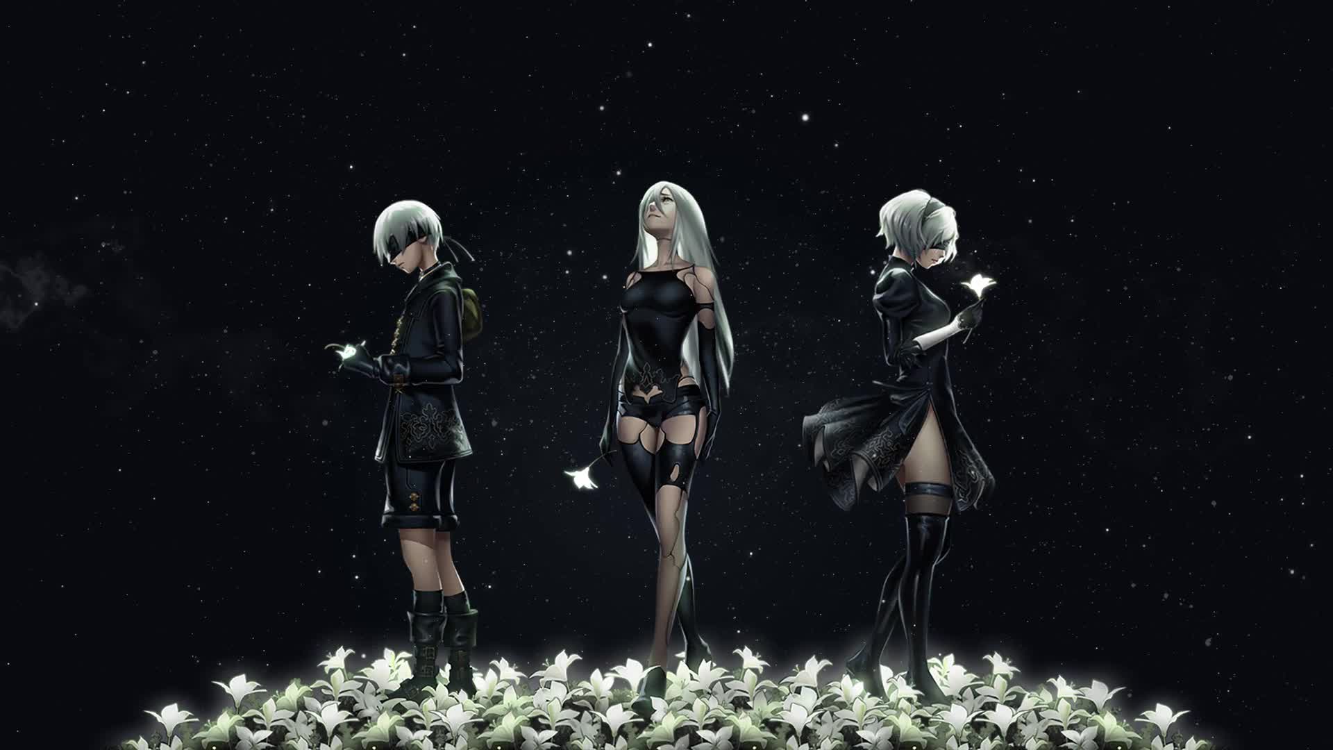 Nier Automata Trio Live Wallpaper