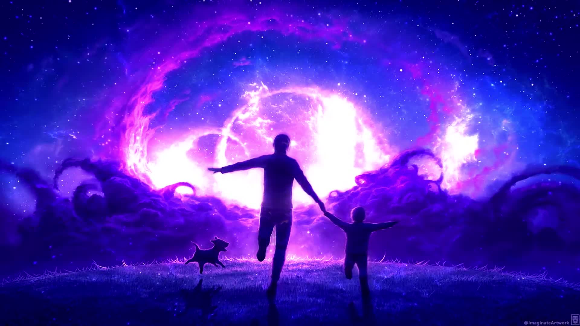 Looking At Space Live Wallpaper