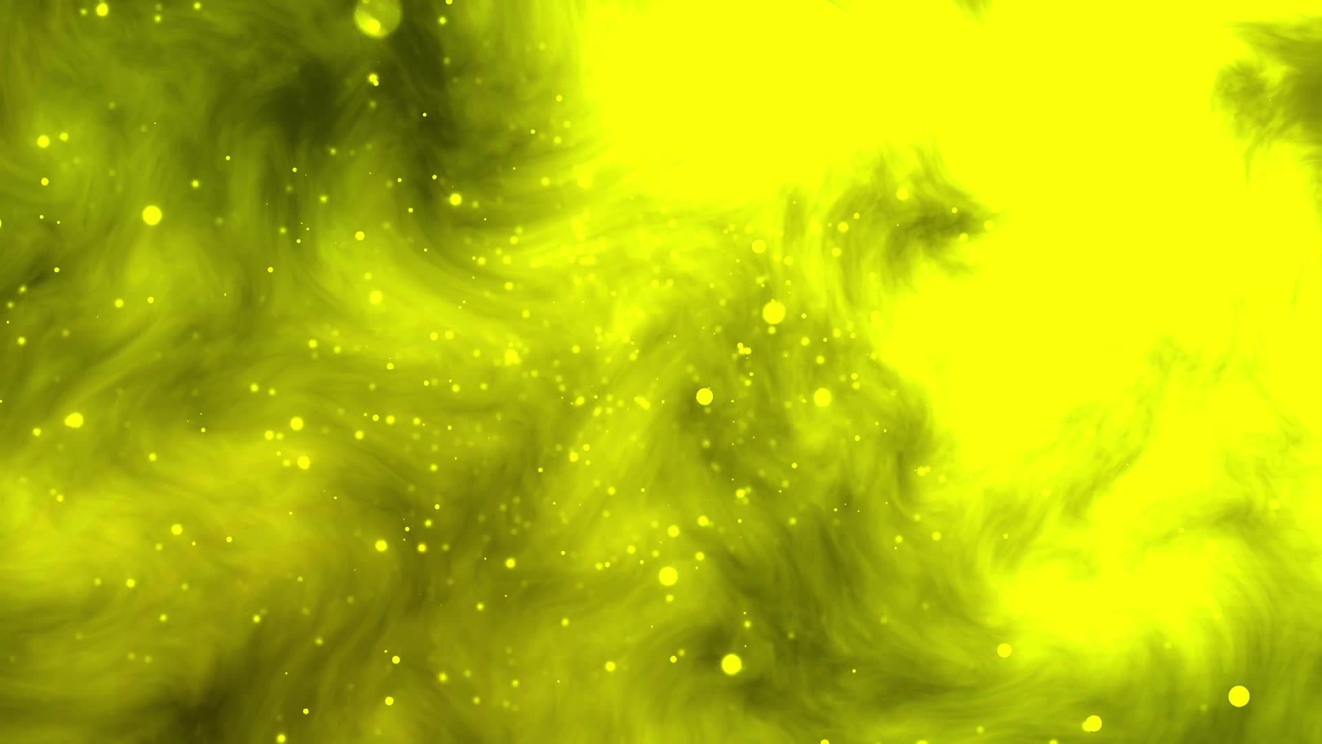 Yellow Particles Abstract Live Wallpaper