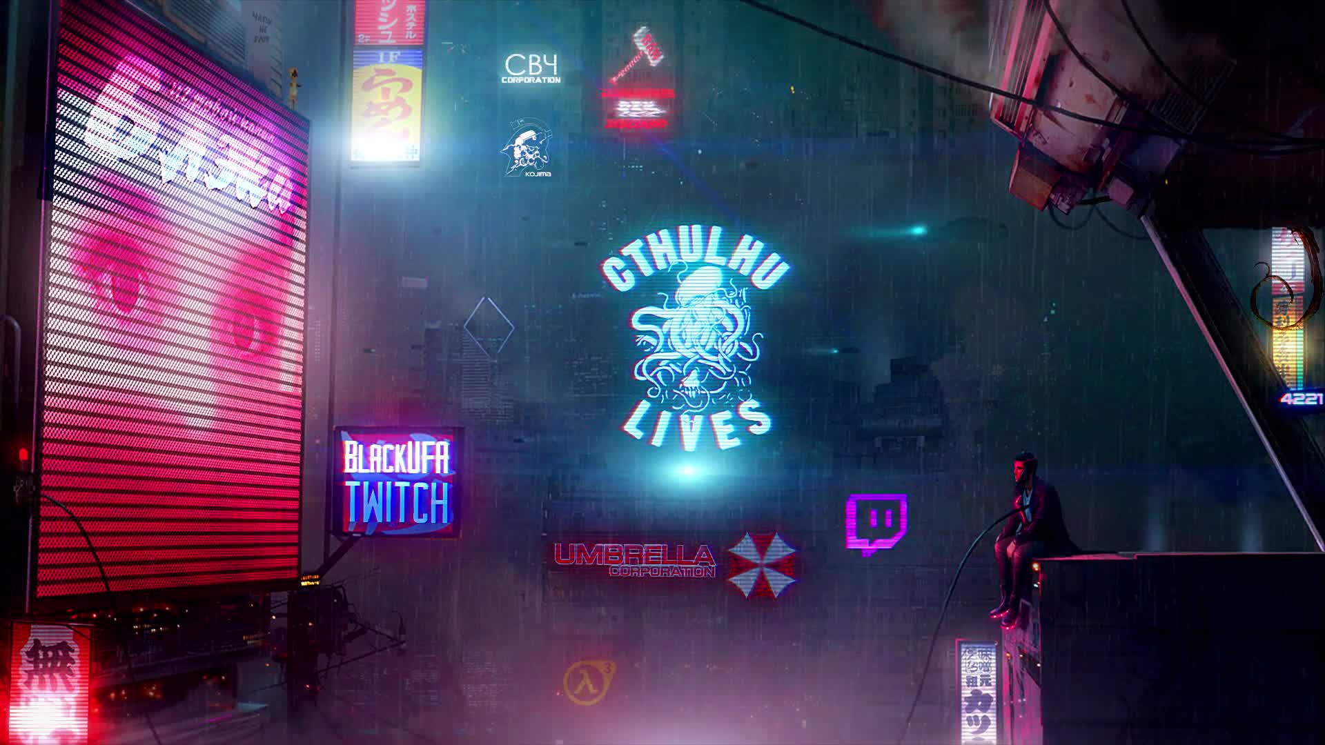 Blackufa Cyberpunk Live Wallpaper