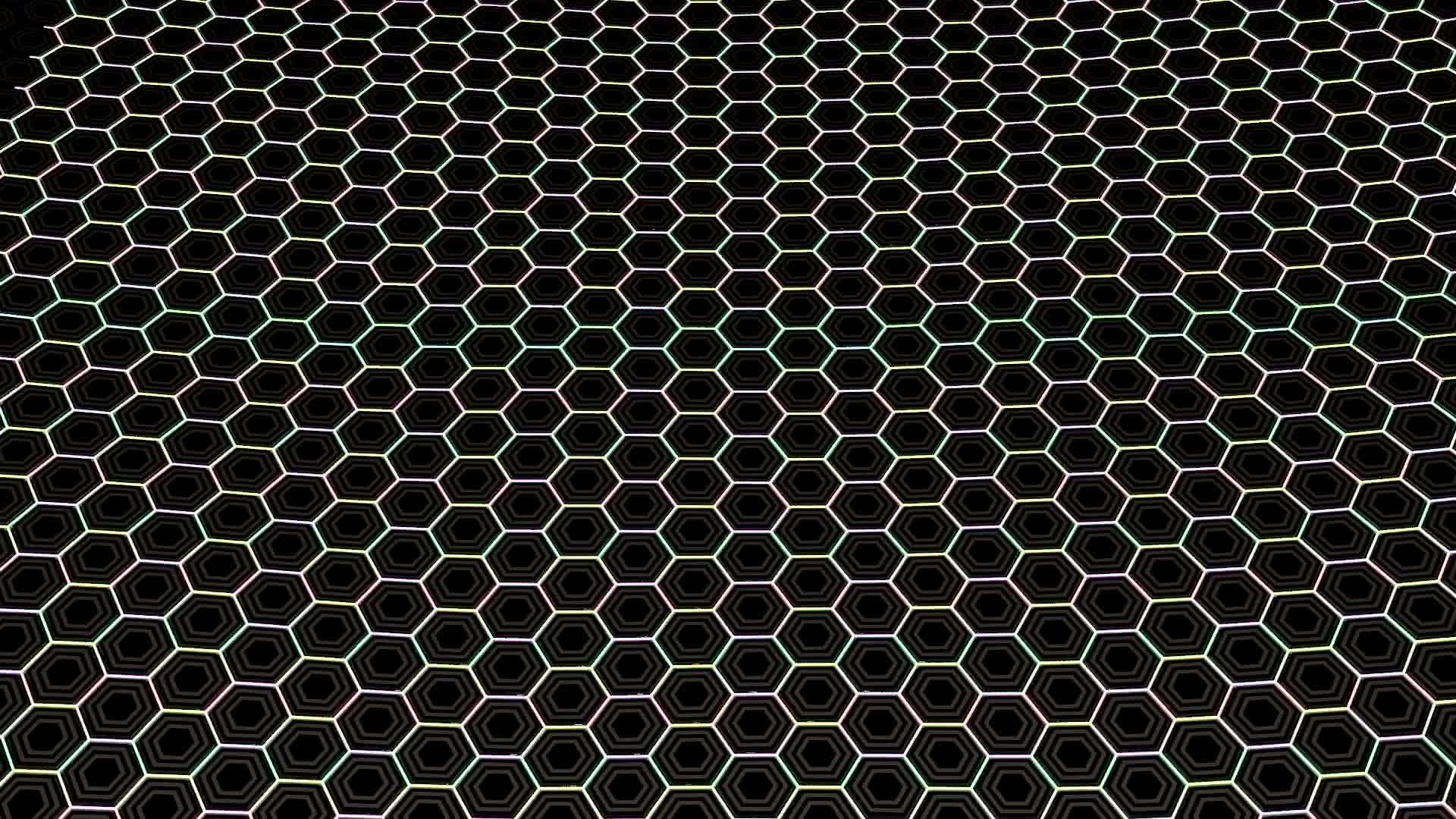 Hexagon RGB Palette Live Wallpaper