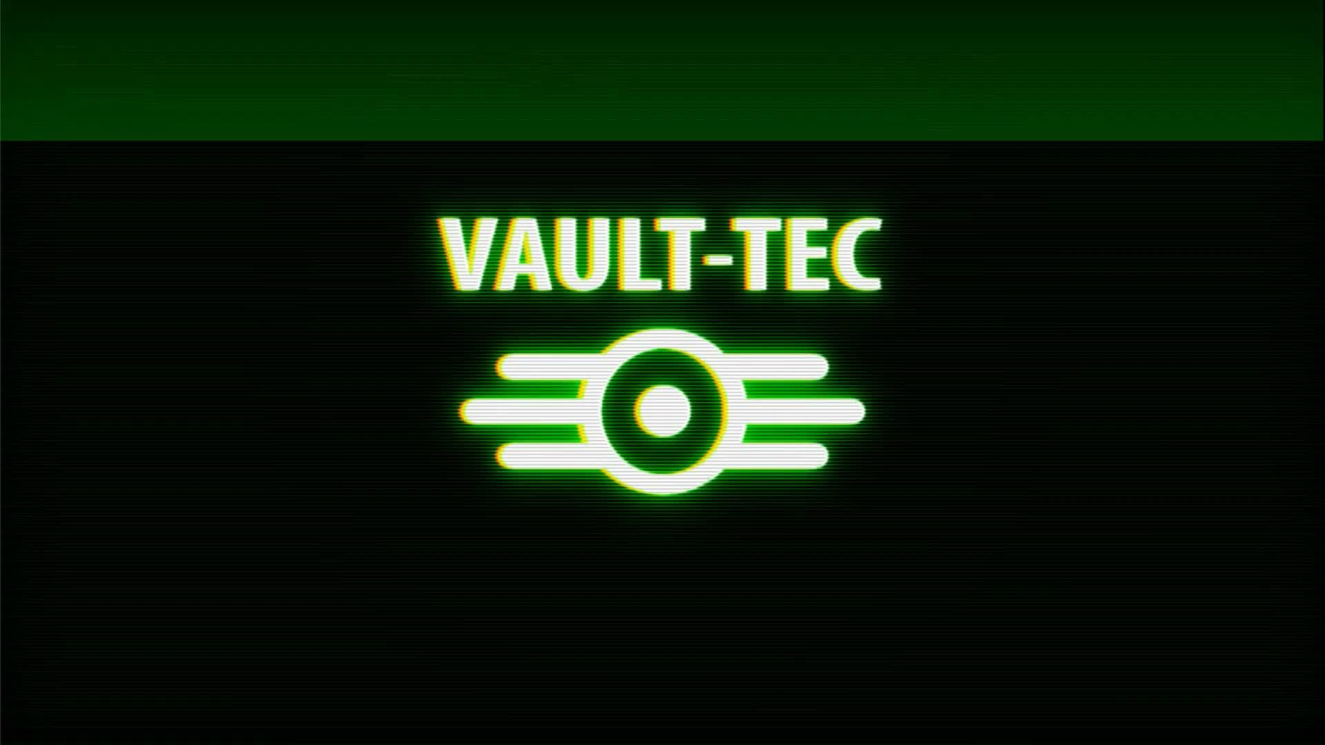 Vault Tec Crt Logo Live Wallpaper