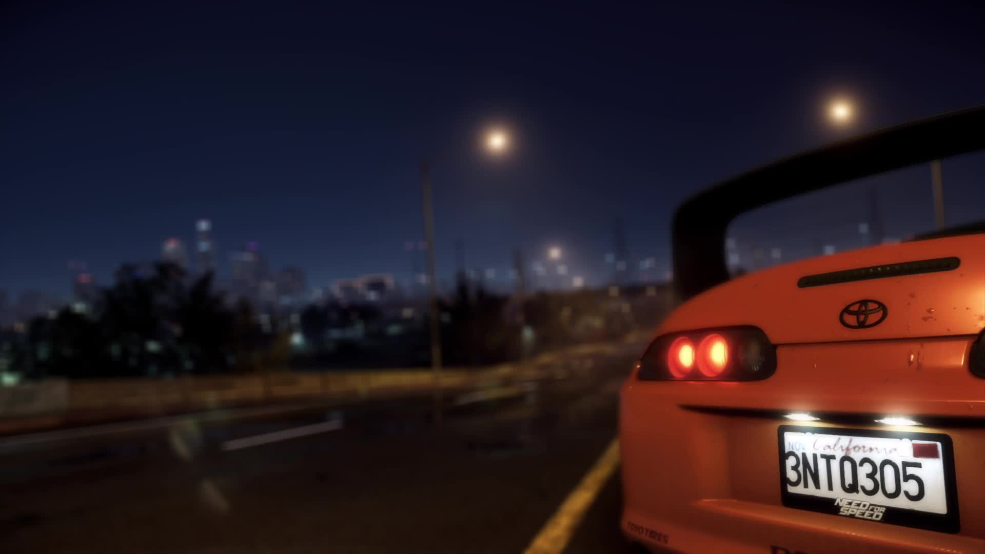 Need For Speed Toyota Supra Live Wallpaper