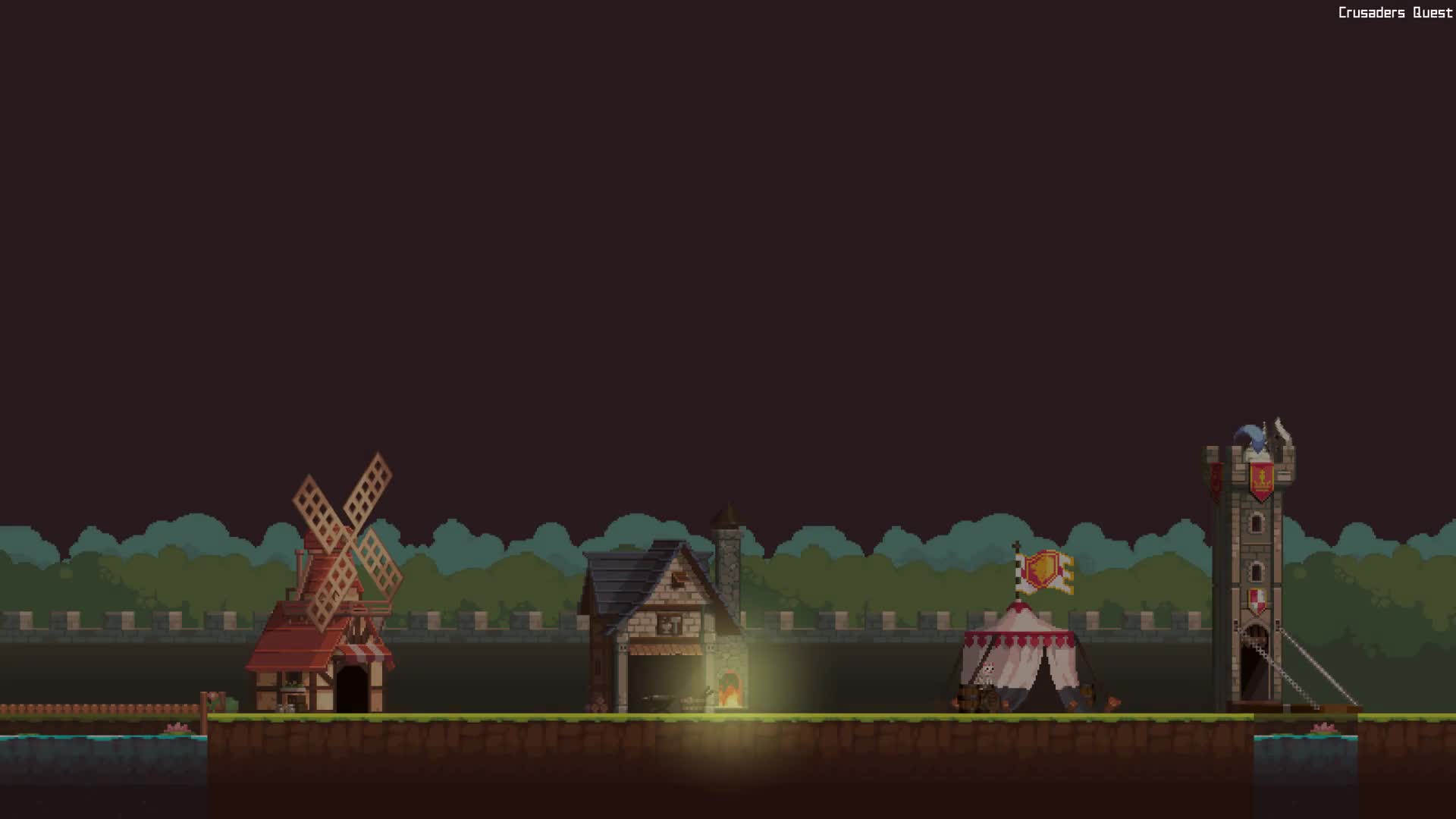 Crusader Quest Pixel Live Wallpaper