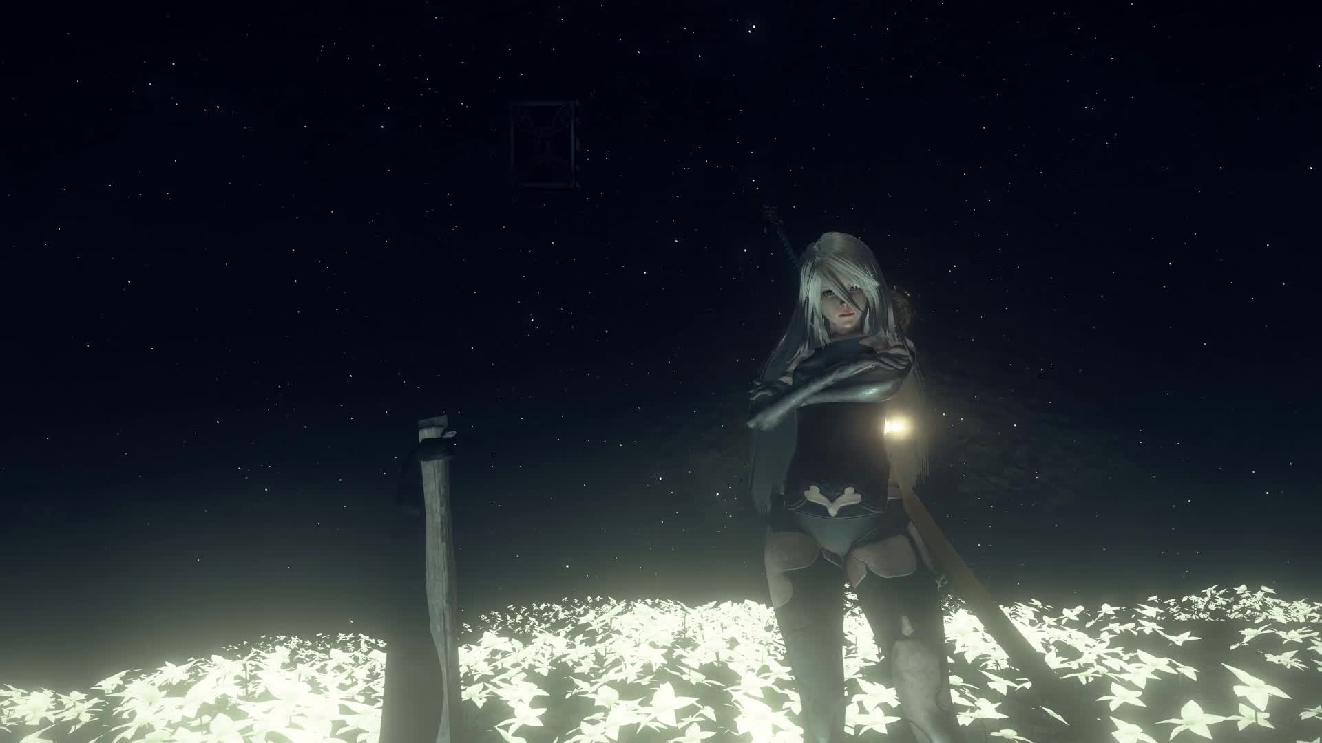 Nier Automata Long Hair Live Wallpaper