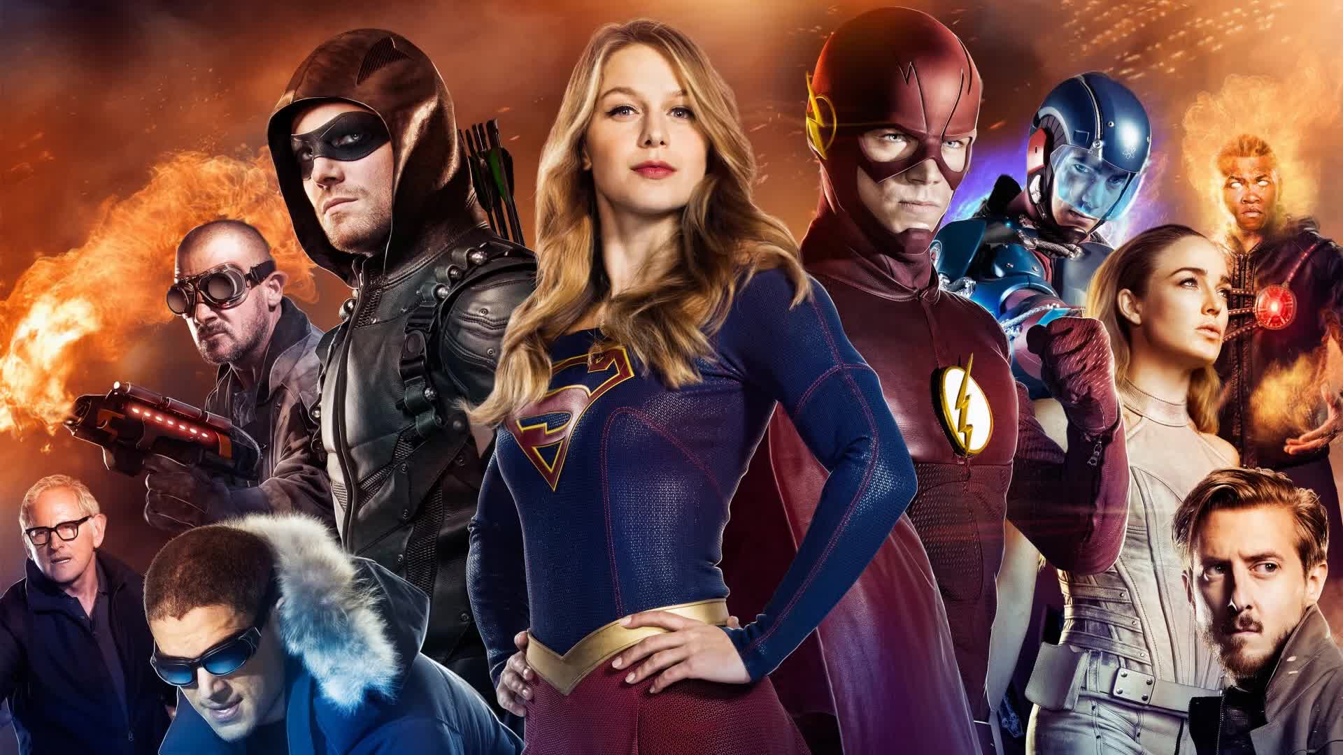 Arrow  Supergirl  Flash  Legends  Of  Tomorrow  Live  Wallpaper