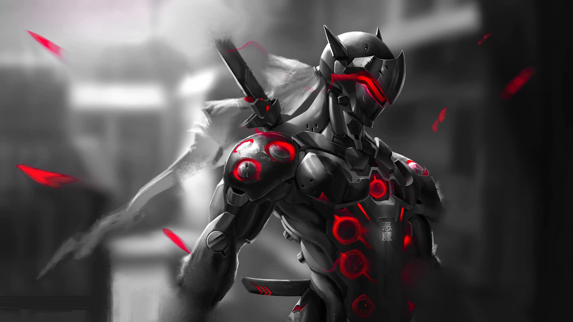 Dark  Genji  Live  Desktop  Wallpaper