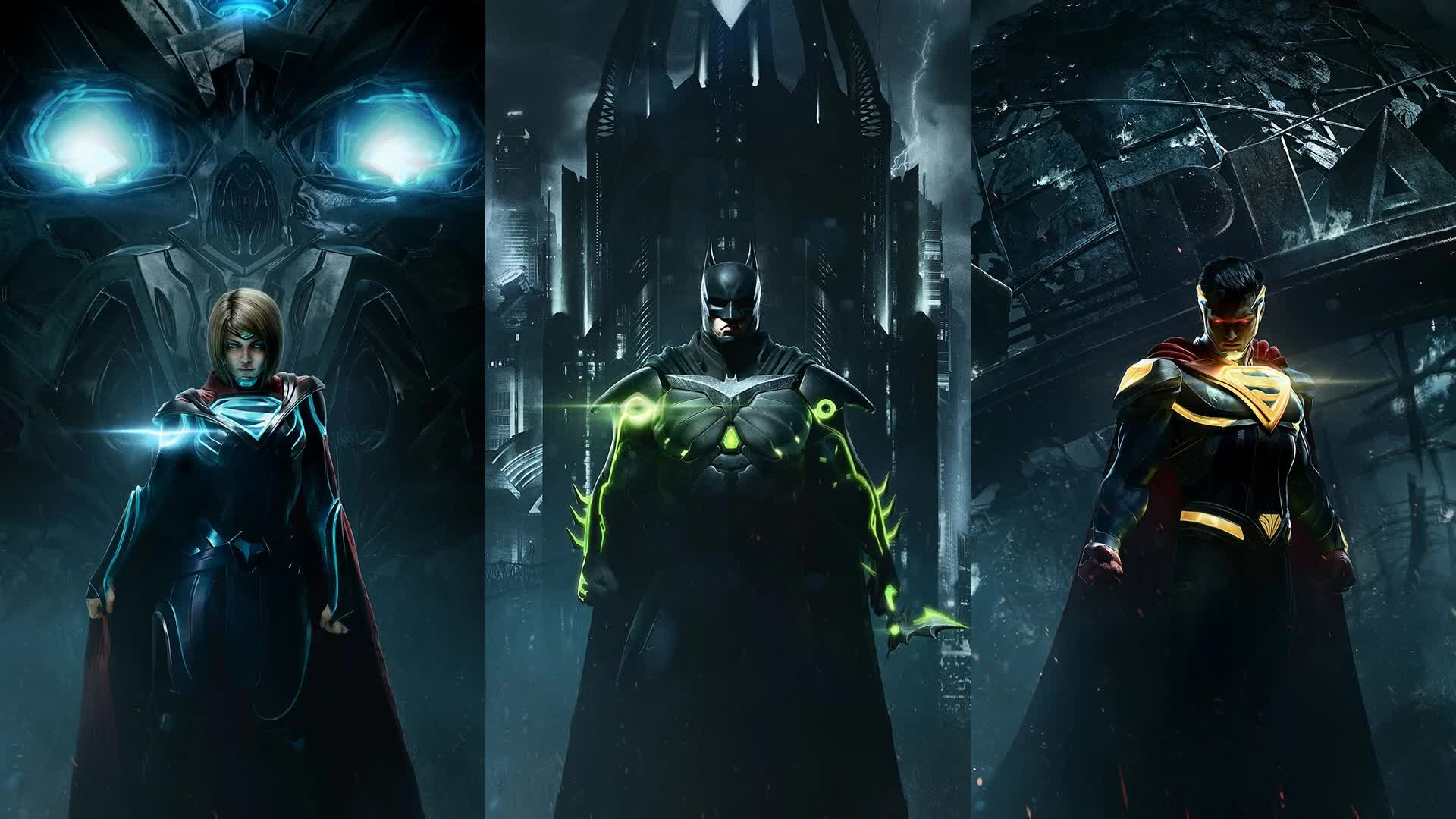 Injustice  2  Trio  Live  Desktop  Wallpaper