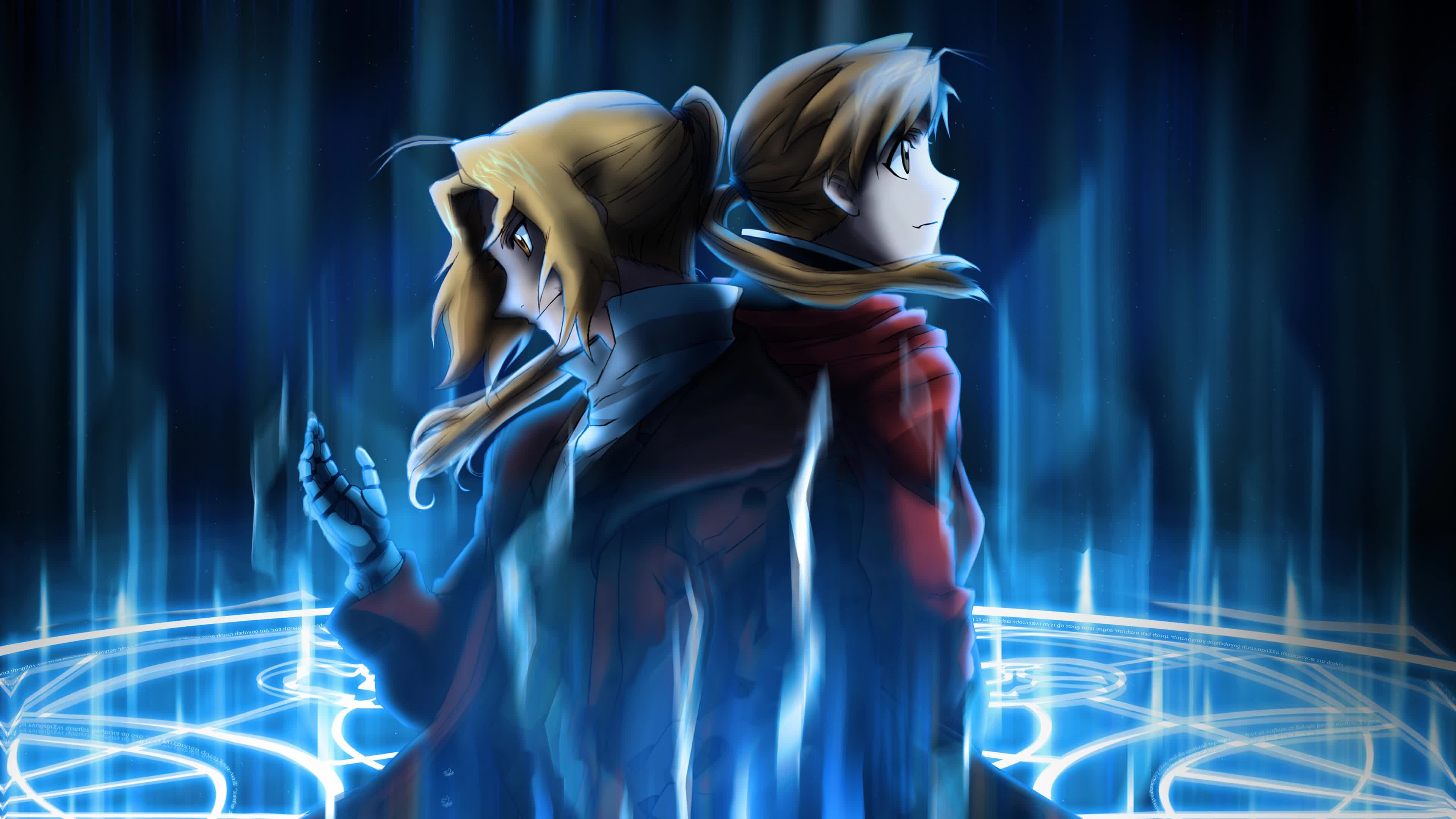 The  Brotherhood  Fullmetal  Alchemist  4K  Live  Wallpaper