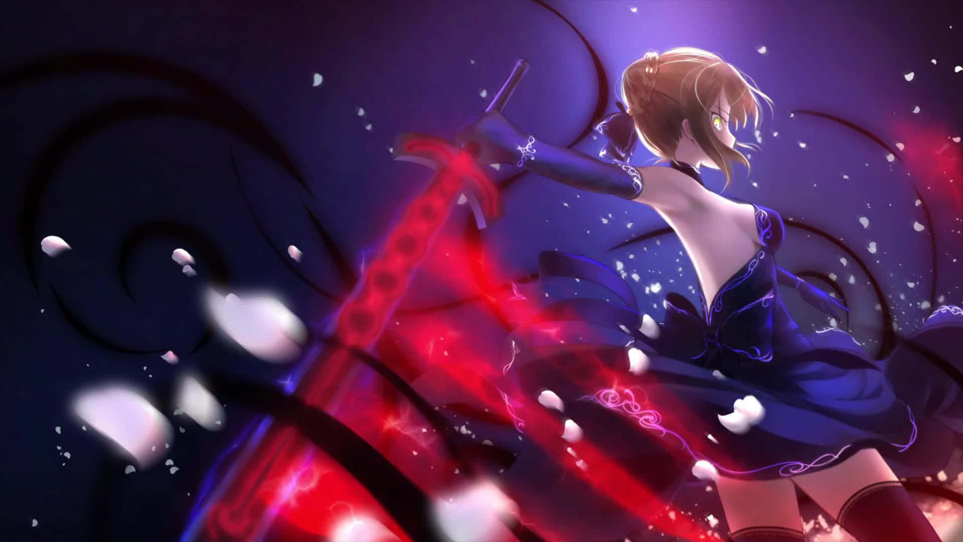 Fate  Saber  Alter  Live  Desktop  Wallpaper