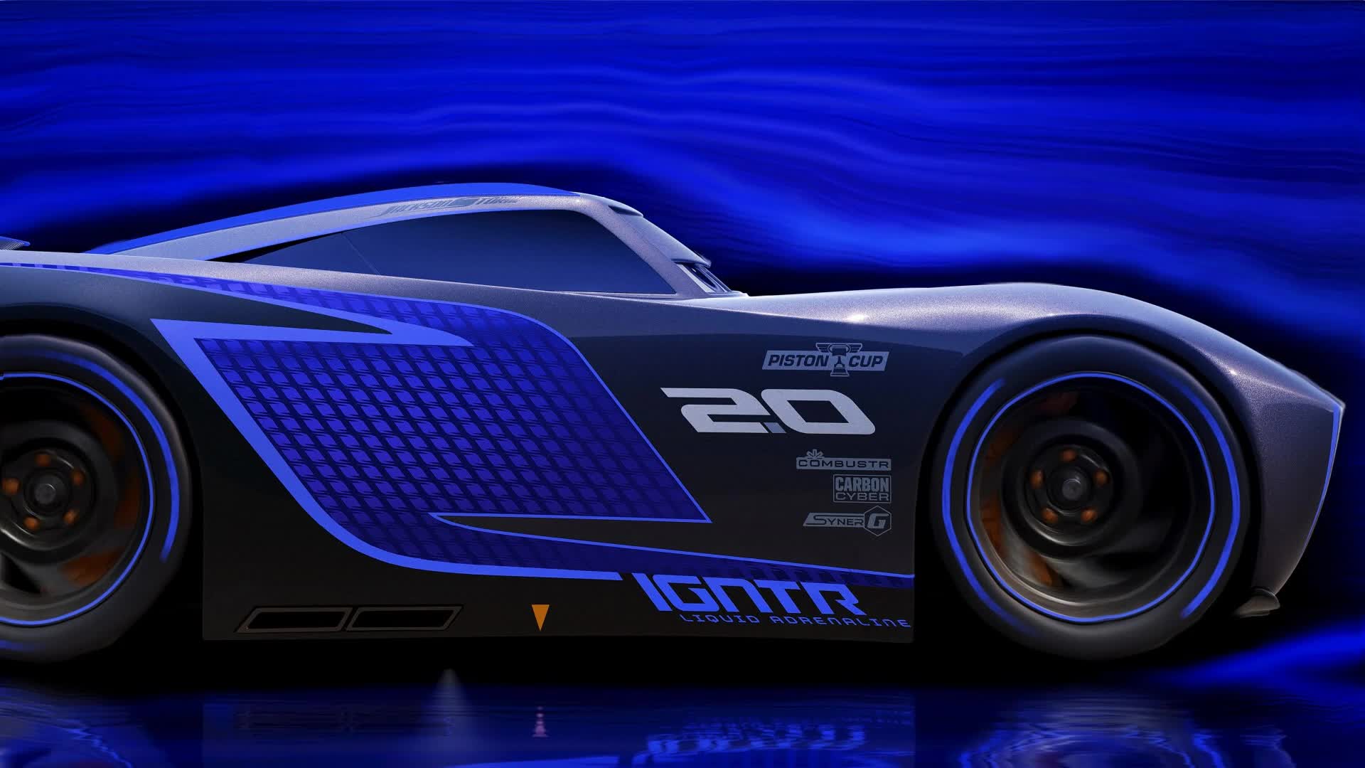 Jackson  Storm  Cars  3  Animation  Live  Wallpaper