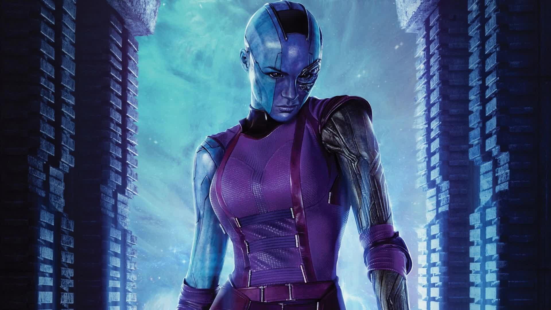 Karen  Gillan  Nebula  Guardians  Of  The  Galaxy  Live  Wallpaper