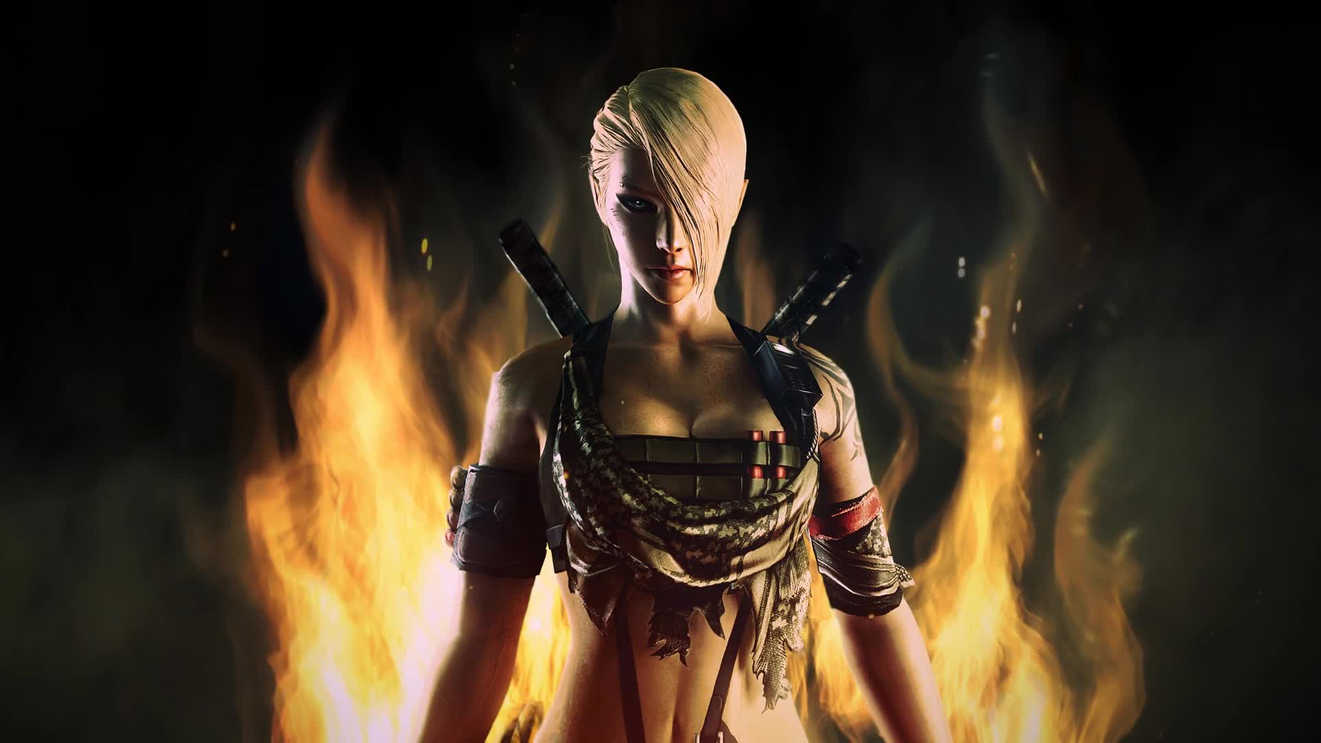 Nemesis  Crossfire  Flames  Live  Wallpaper