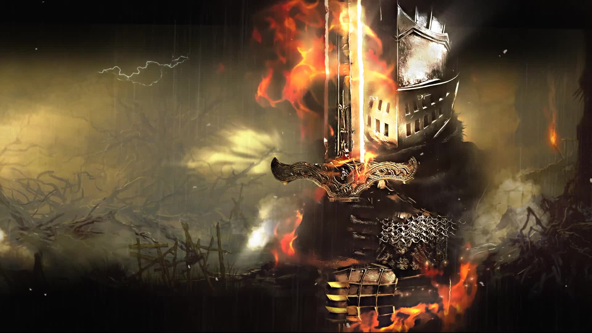 Dark  Souls  Knight  Live  Wallpaper