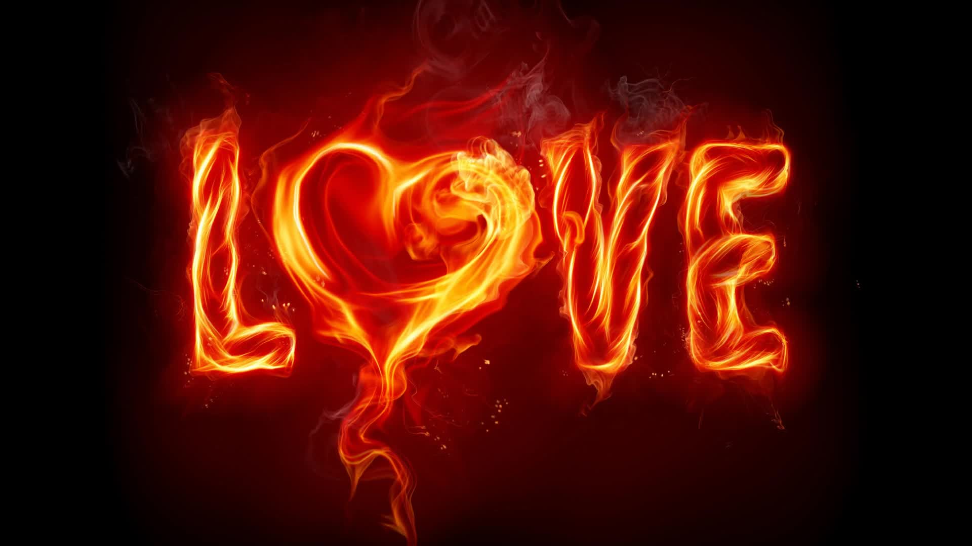 Love  Flame  Abstract  Live  Wallpaper
