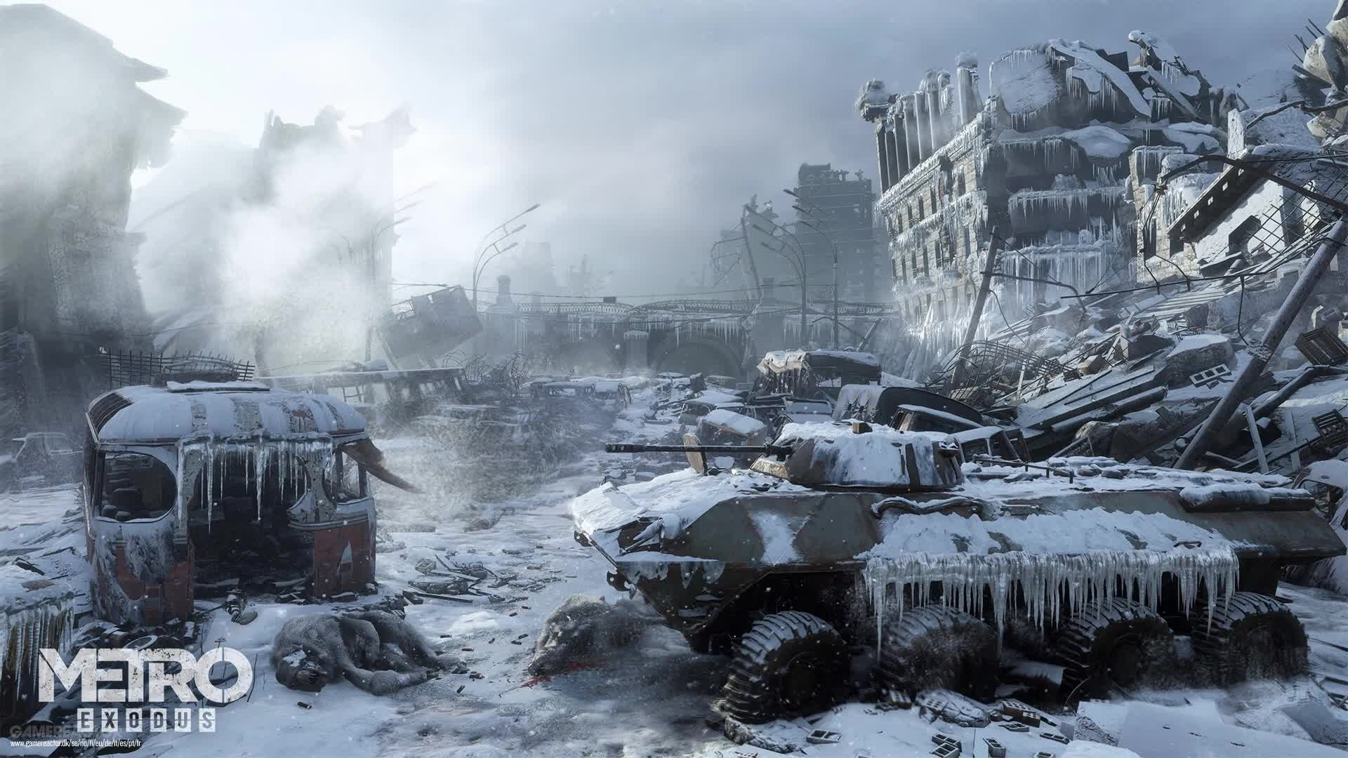 Metro  Exodus  Novosibirsk  Minimalism  Live  Wallpaper live wallpaper