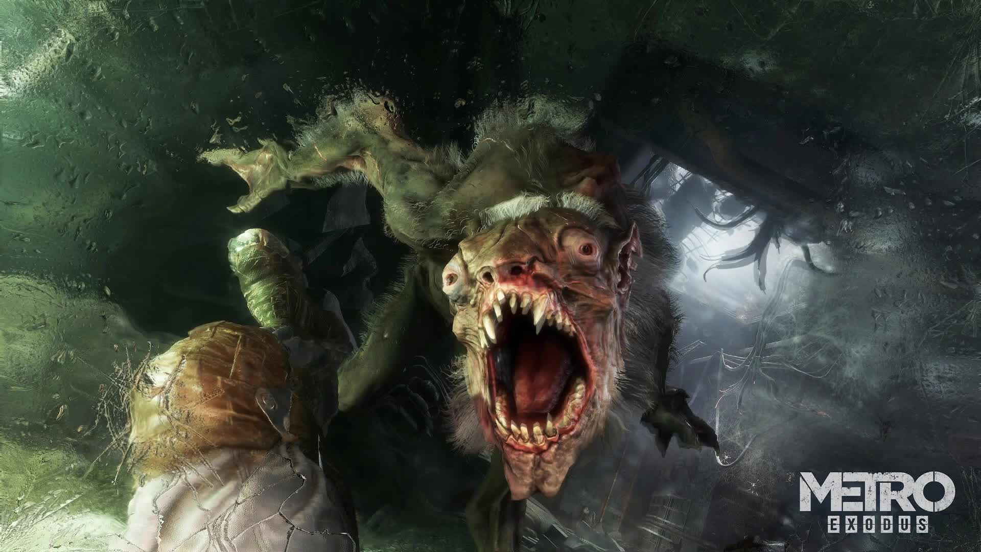 Metro  Exodus  Rat  Mutant  Attack  Live  Wallpaper