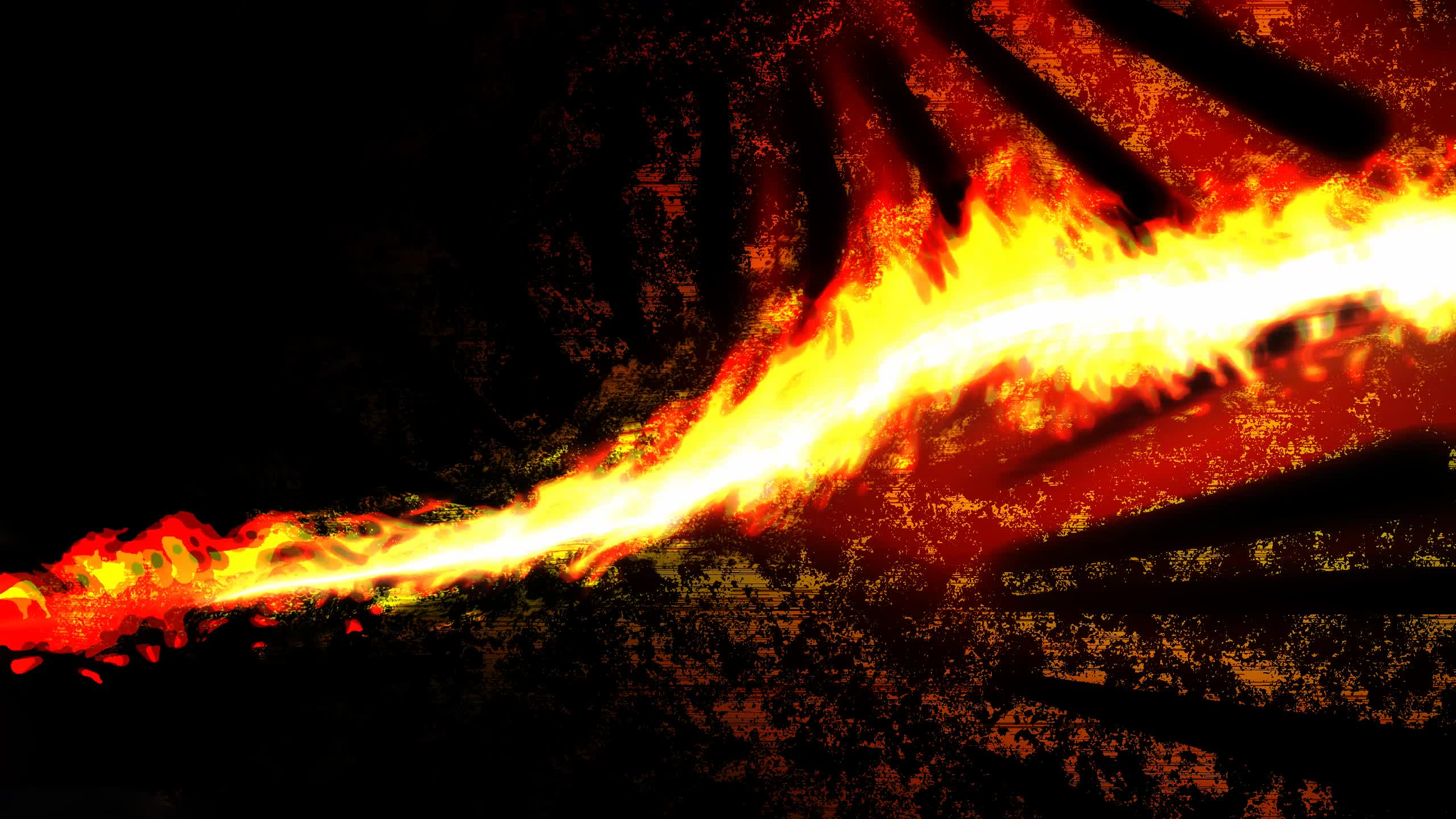 Abstract  Fire  Flame  2K  Live  Wallpaper