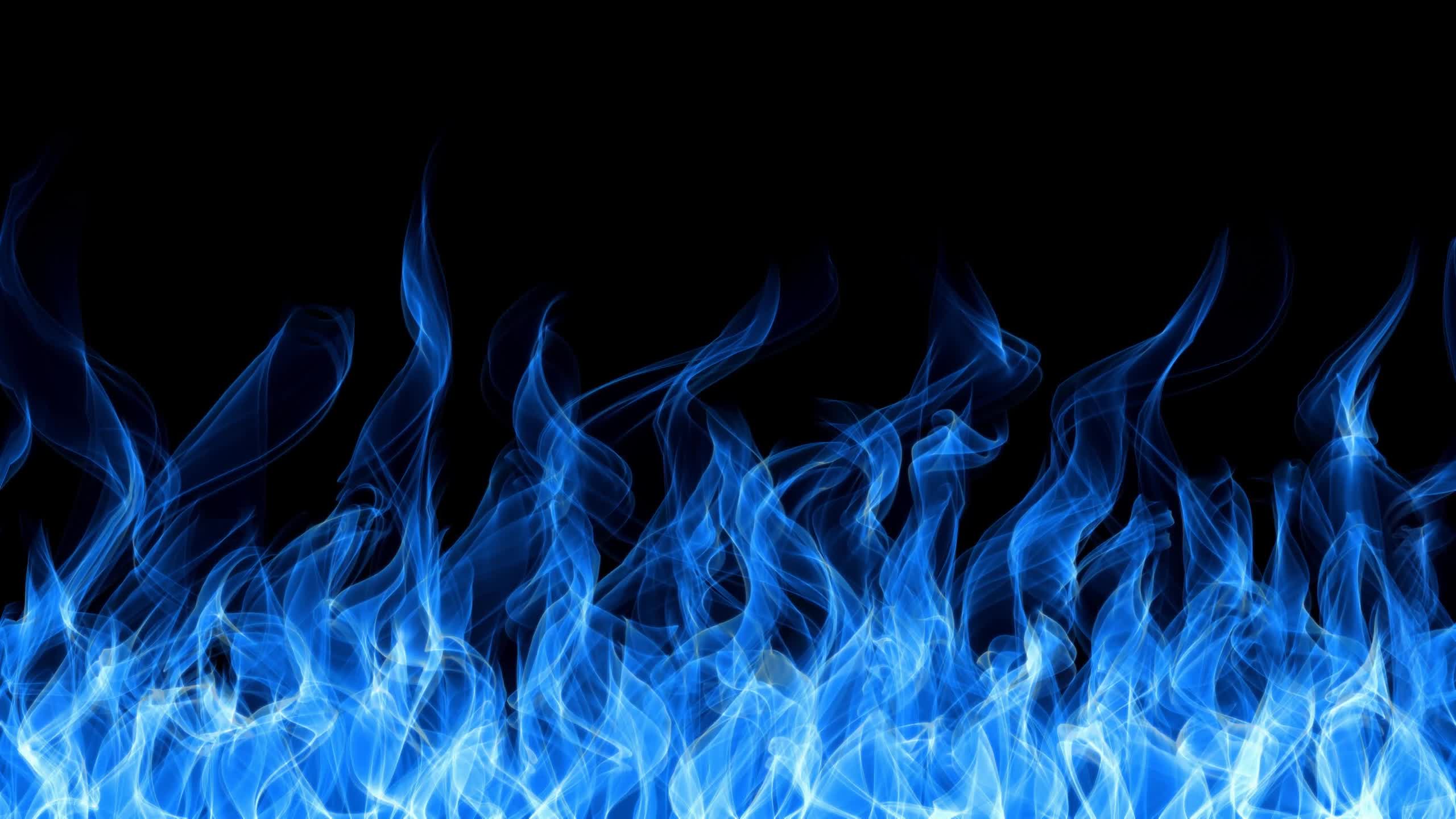 Blue  Flame  Abstract  2K  Live  Wallpaper