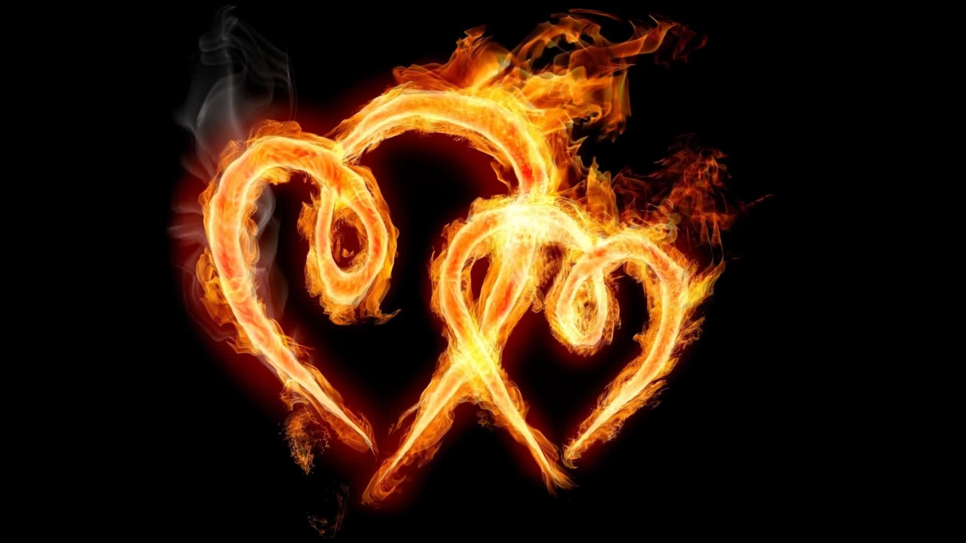 Heart  In  Flame  Love  Live  Wallpaper