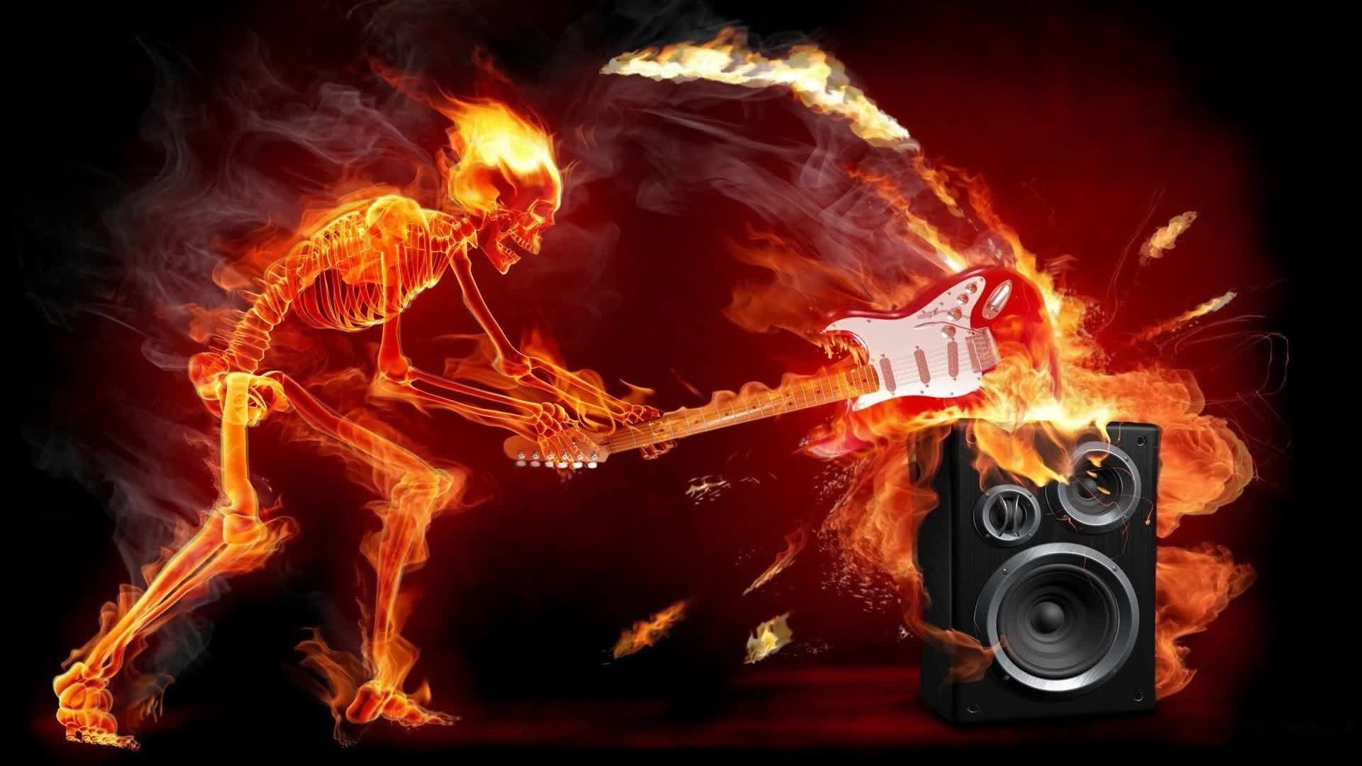 Skull  Fantasy  Music  Horror  Live  Wallpaper