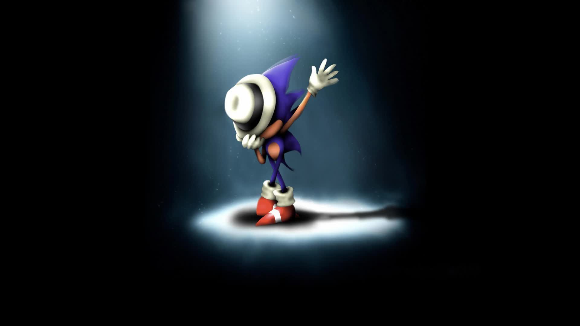 Sonic  Michael  Jackson  Hat  Live  Wallpaper