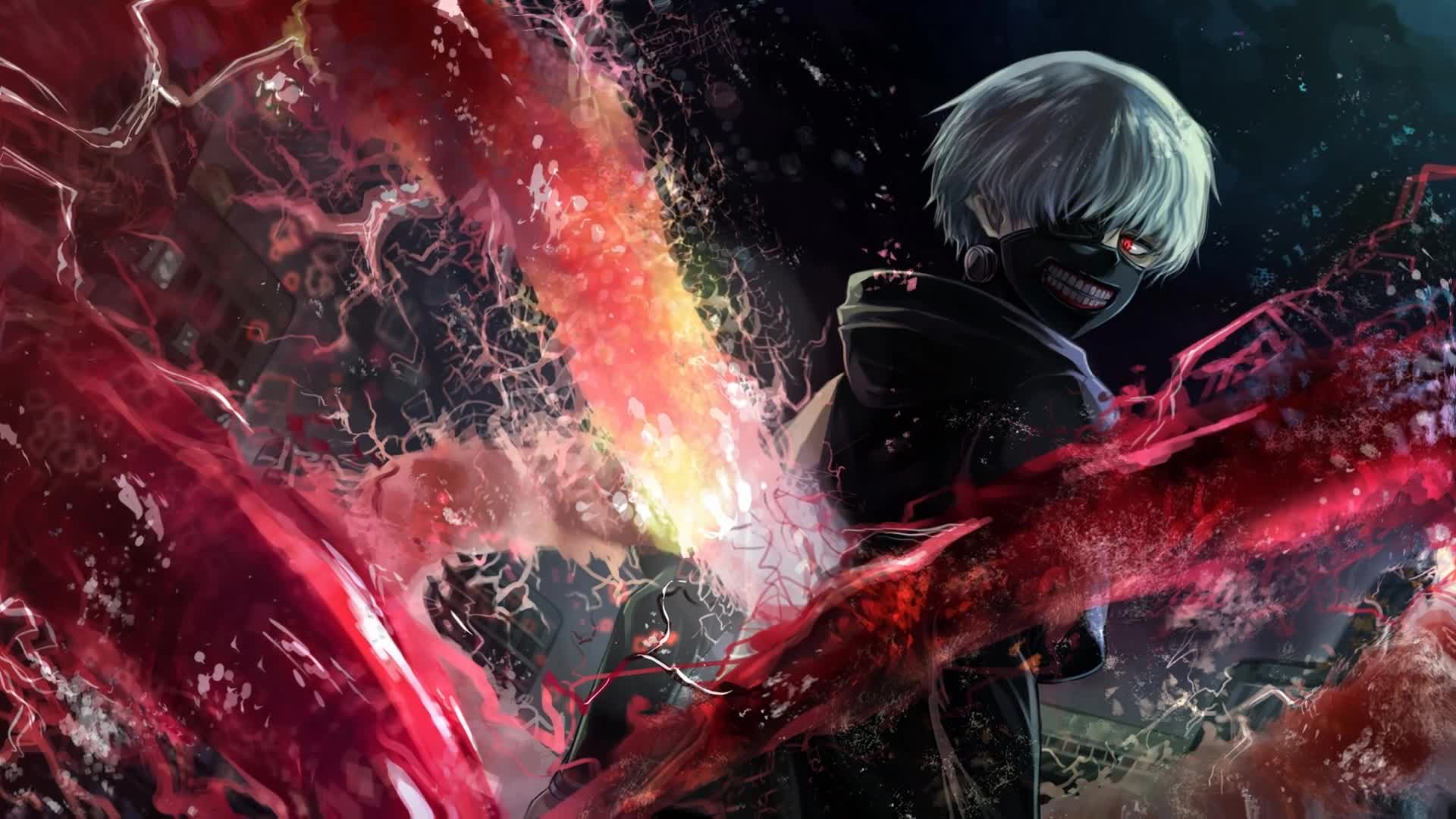 Tokyo  Ghoul  Jjunge  Blonde  Maske  Haube  Live  Wallpaper