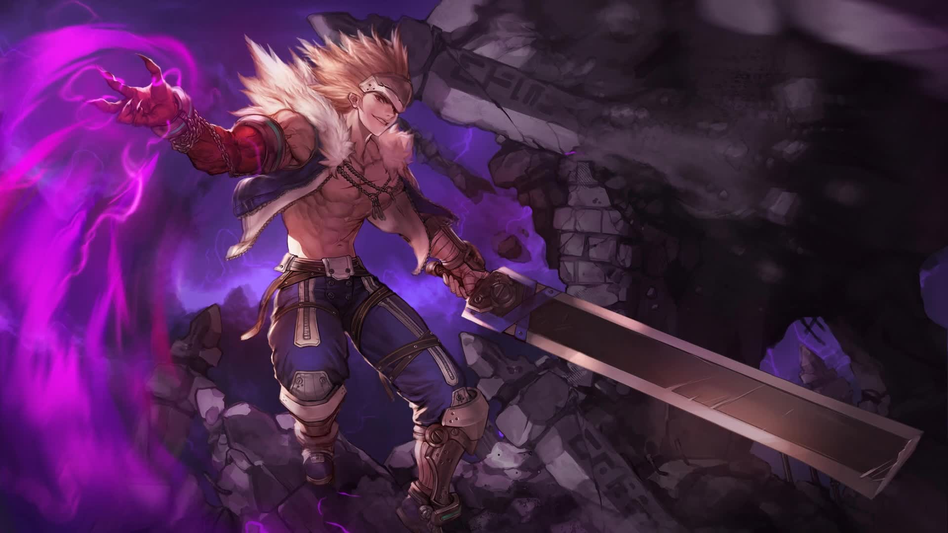 Magic  Man  Sword  Warrior  Fantasy  Live  Wallpaper