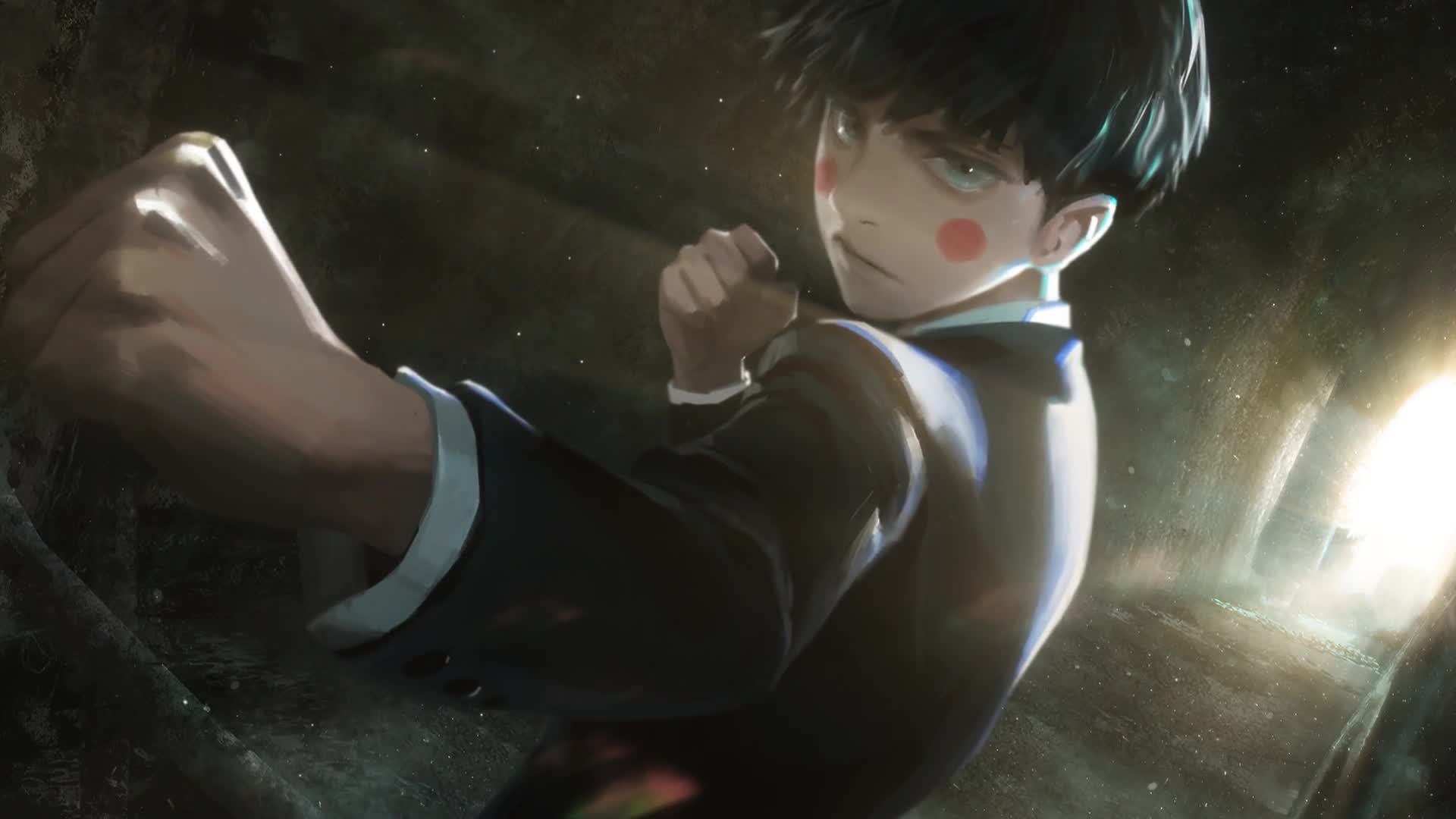 Anime Boy Fighter Free Live Wallpaper