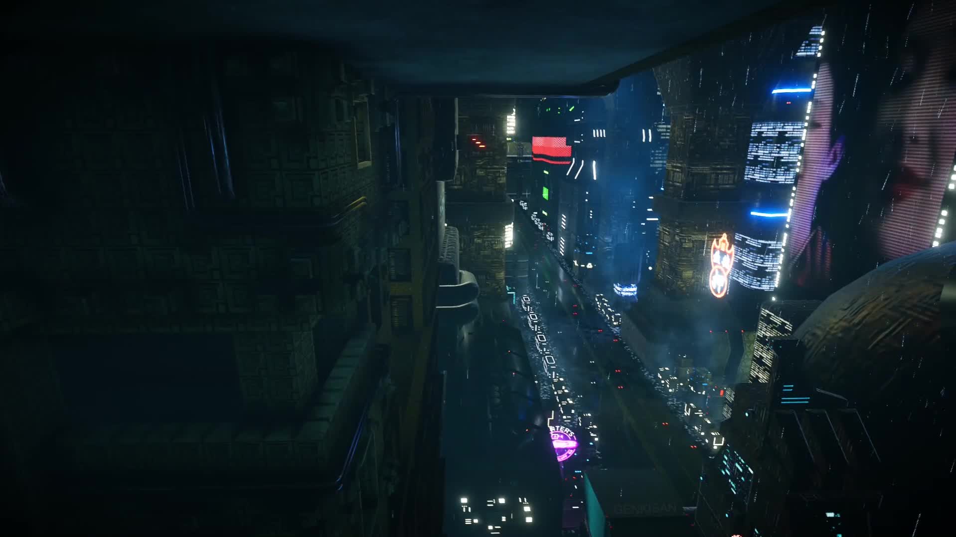 Cyberpunk Tears In Rain Live Wallpaper Free