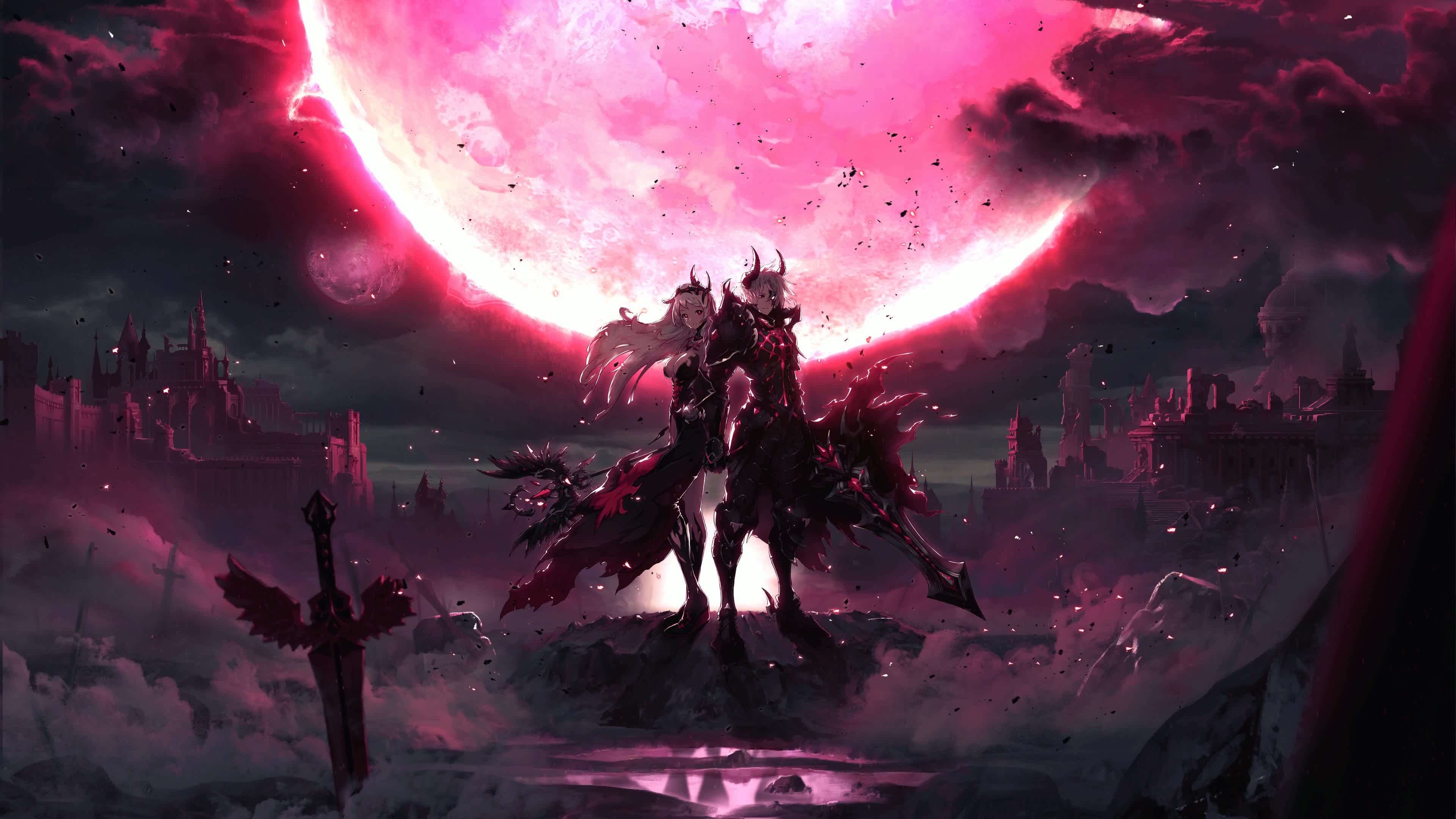 Kings Raid Pandemonium 4k Live Wallpaper