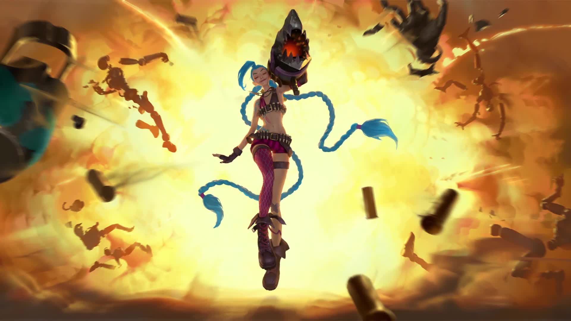 Legends of Runeterra Jinx Live Wallpaper