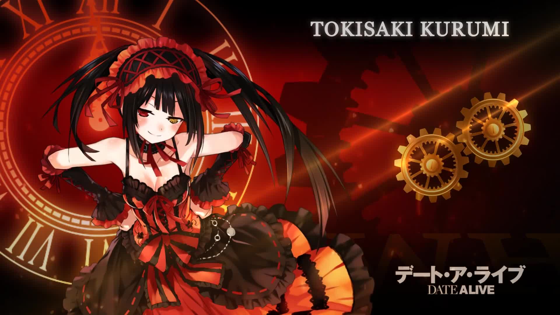 Anime Date A Live Tokisaki Kurumi live wallpaper