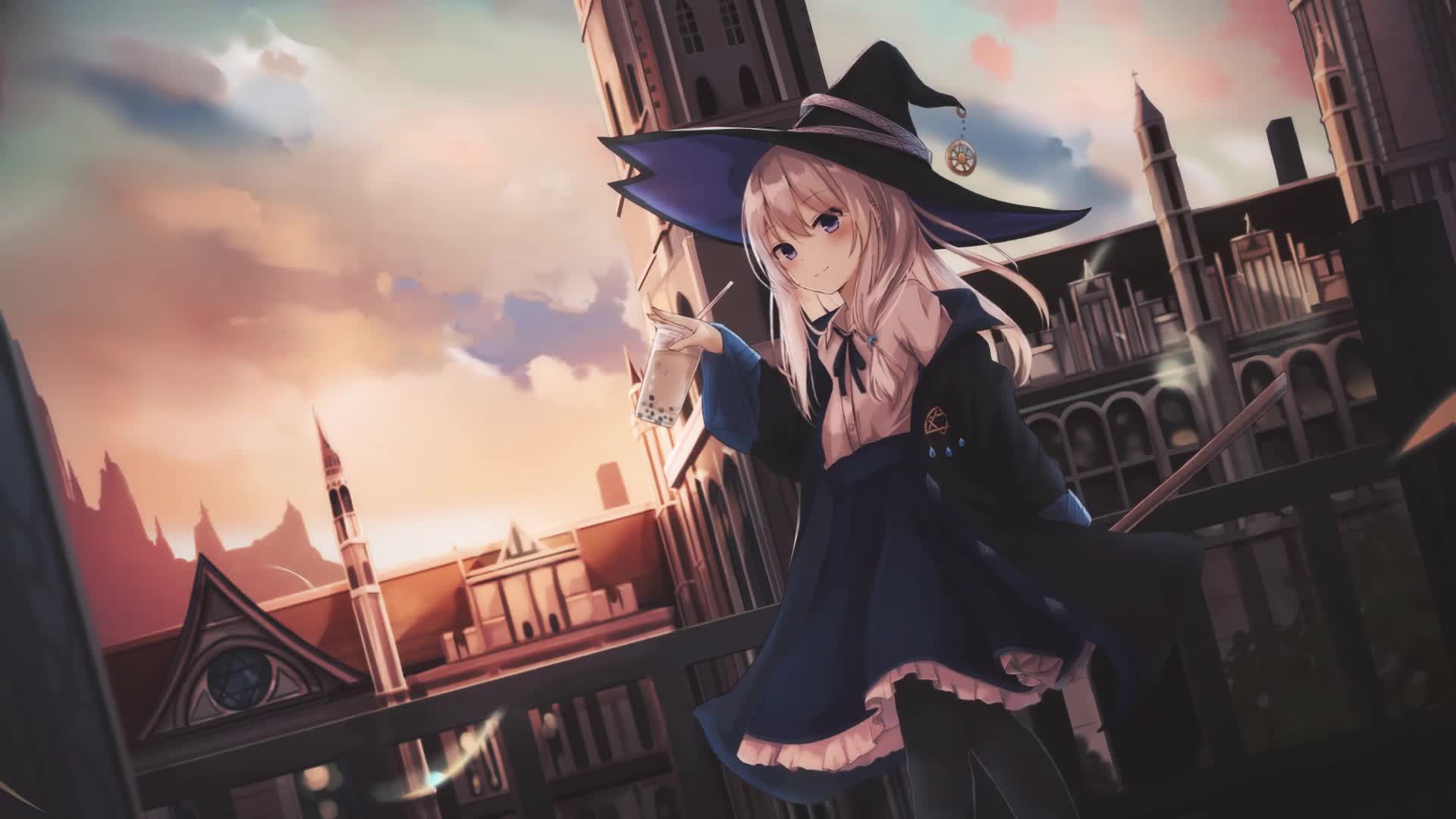 Anime The Journey Of Elaina HD Live Wallpaper