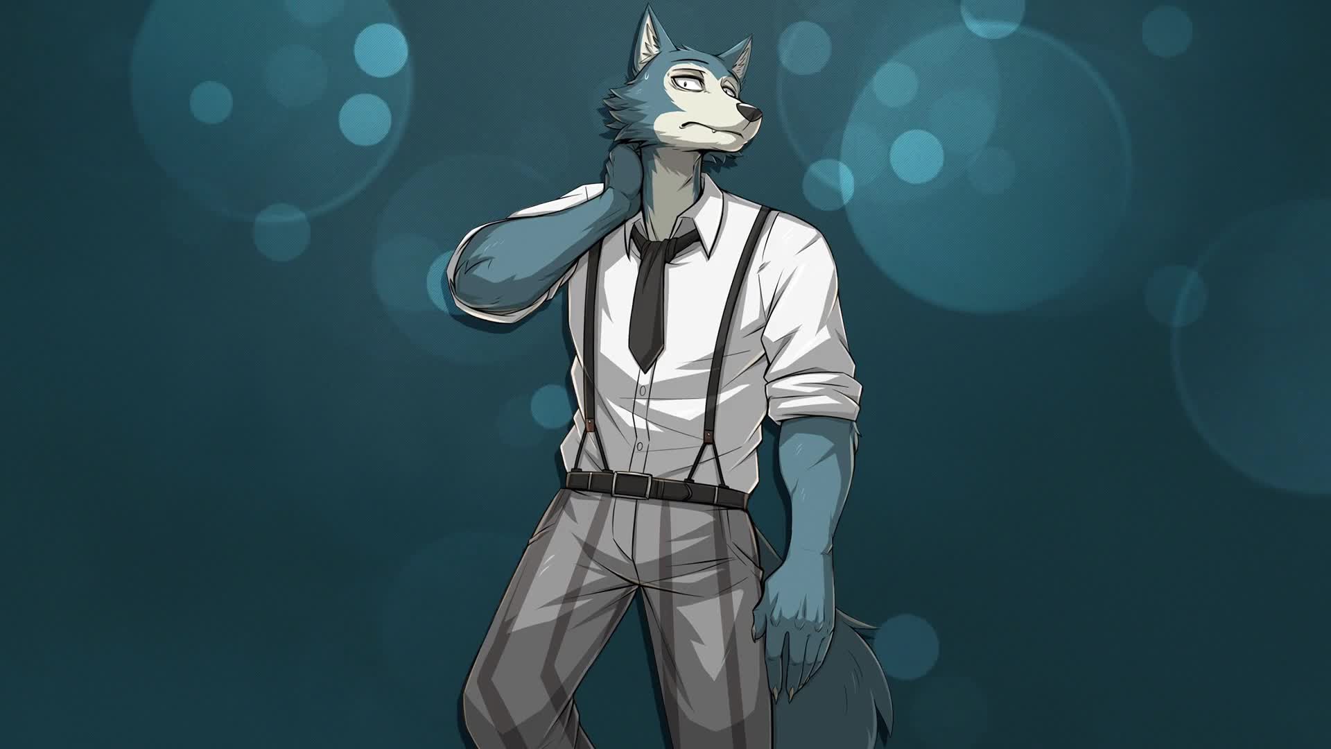 Anime Beastars Legoshi Wolf Live Wallpaper