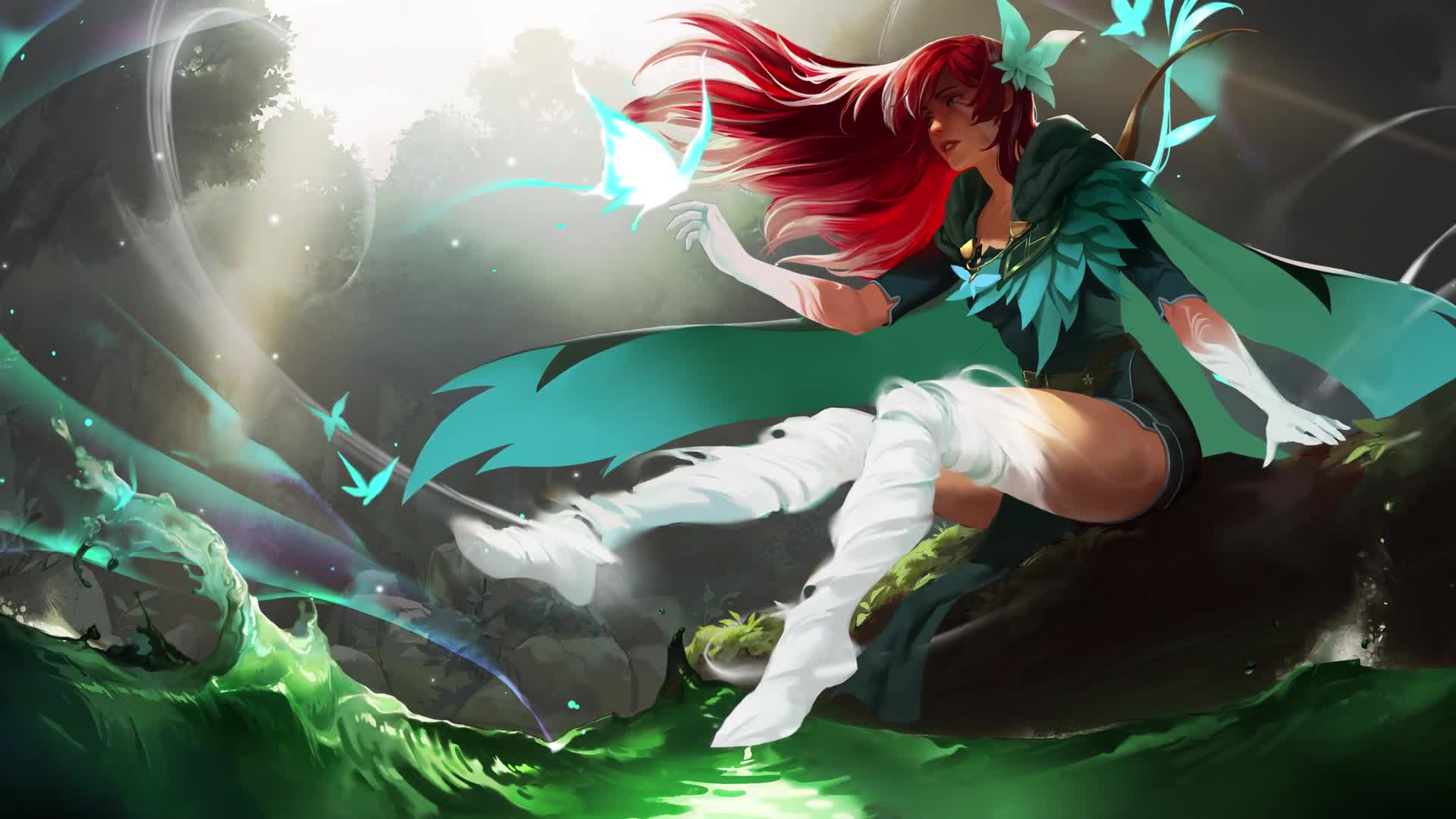 Windrunner Arcana Dota 2 Game Live Wallpaper