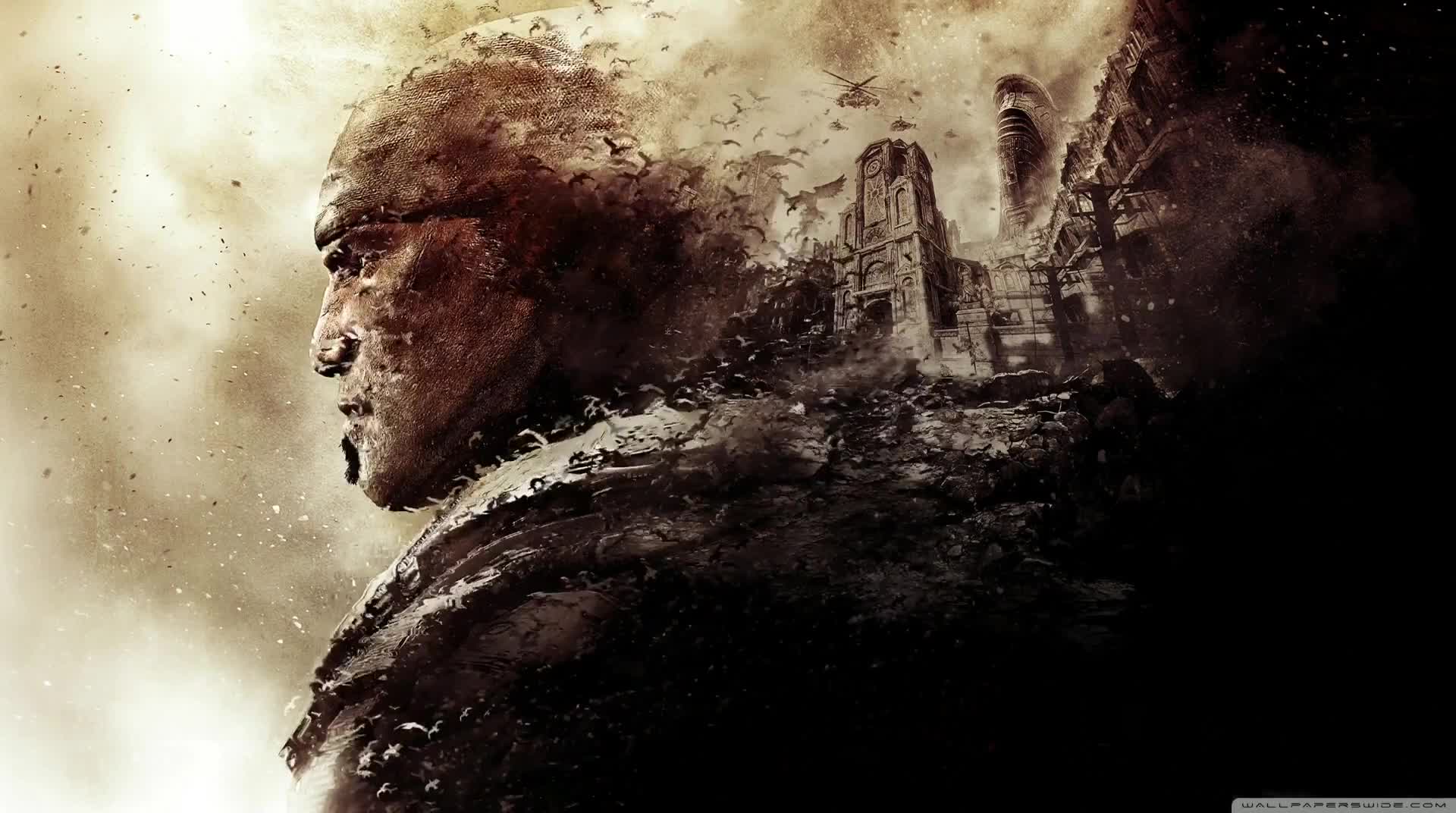 Game Gears Of War Marcus Fenix Animated Desktop