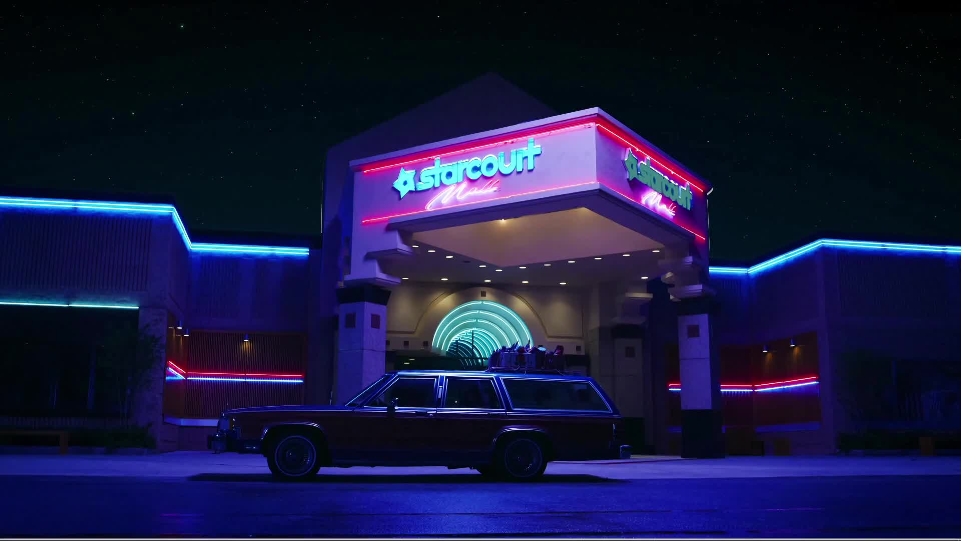 Starcourt Mall Stranger Things Live Wallpaper
