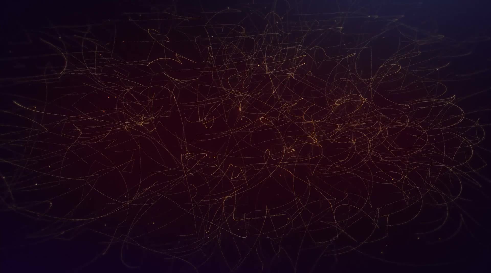 Abstract Gold Line Animated Wallpaper