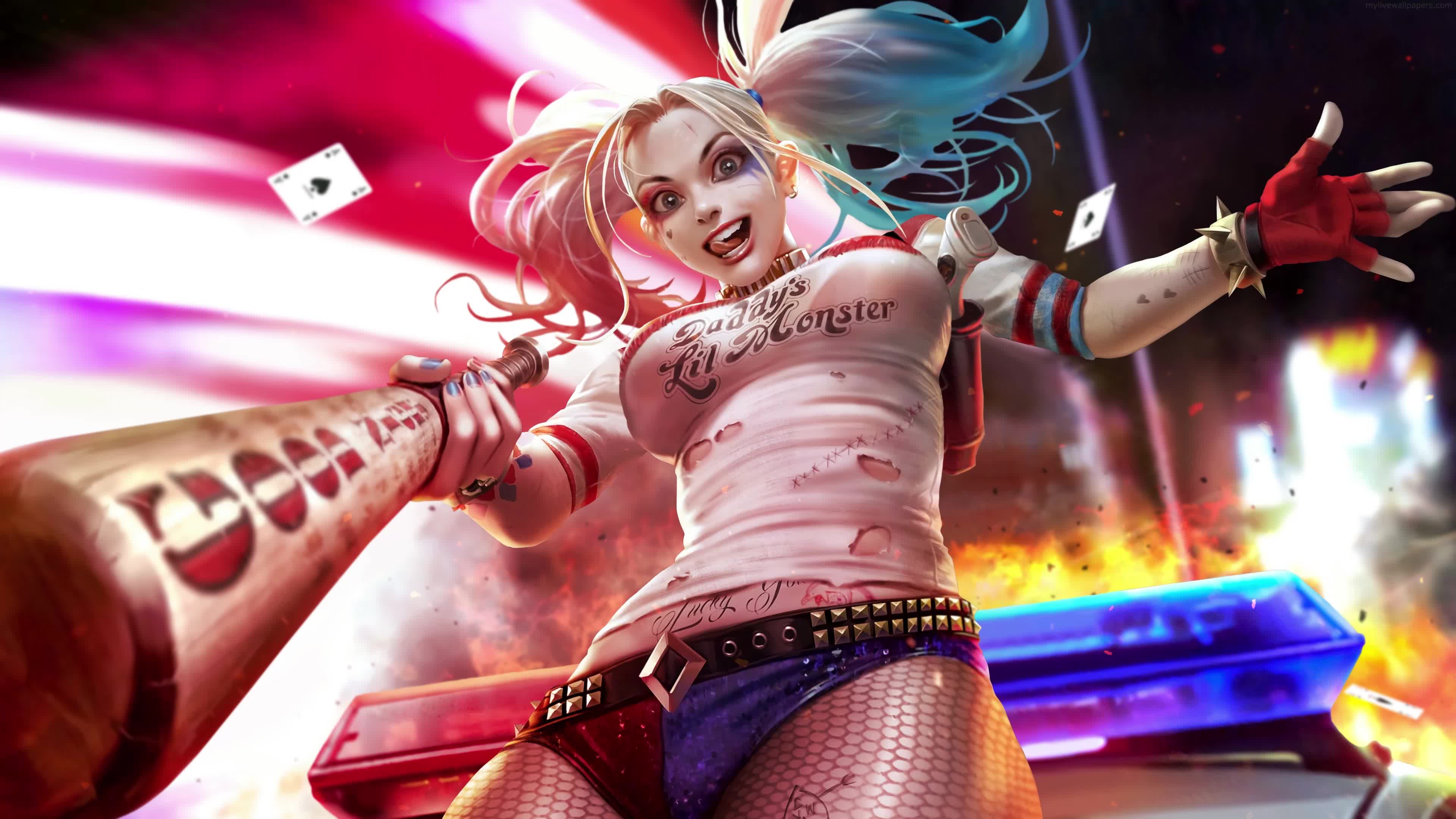 Harley Quinn 4K Live Wallpaper live wallpaper