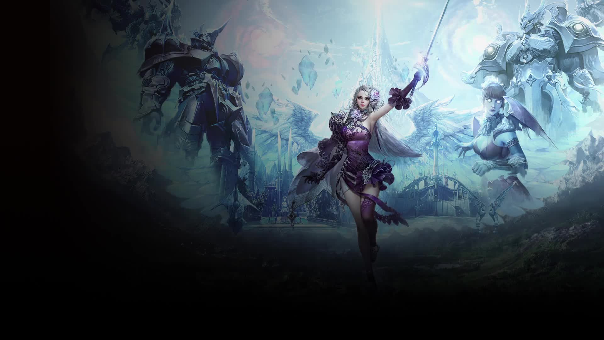 Game Aion Hero Girl Classic Live Wallpaper