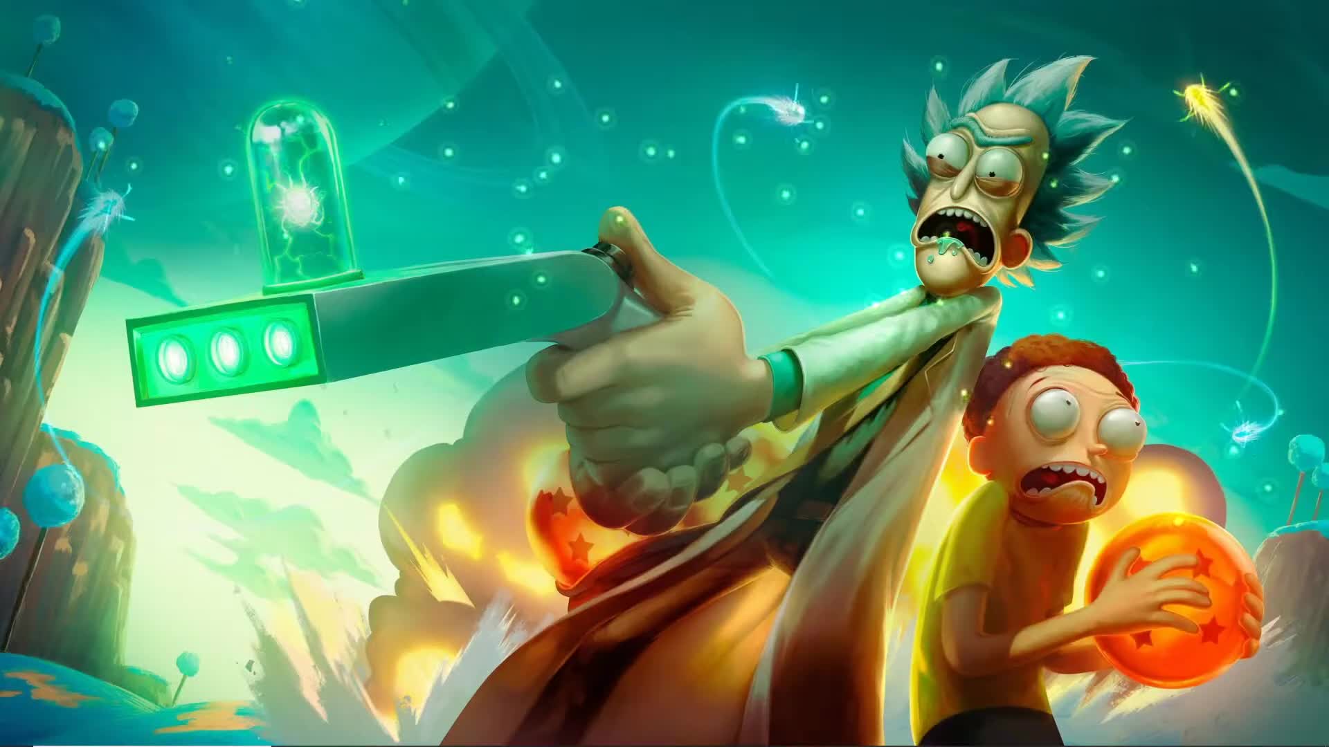 Rick and Morty Adventures Live Wallpaper