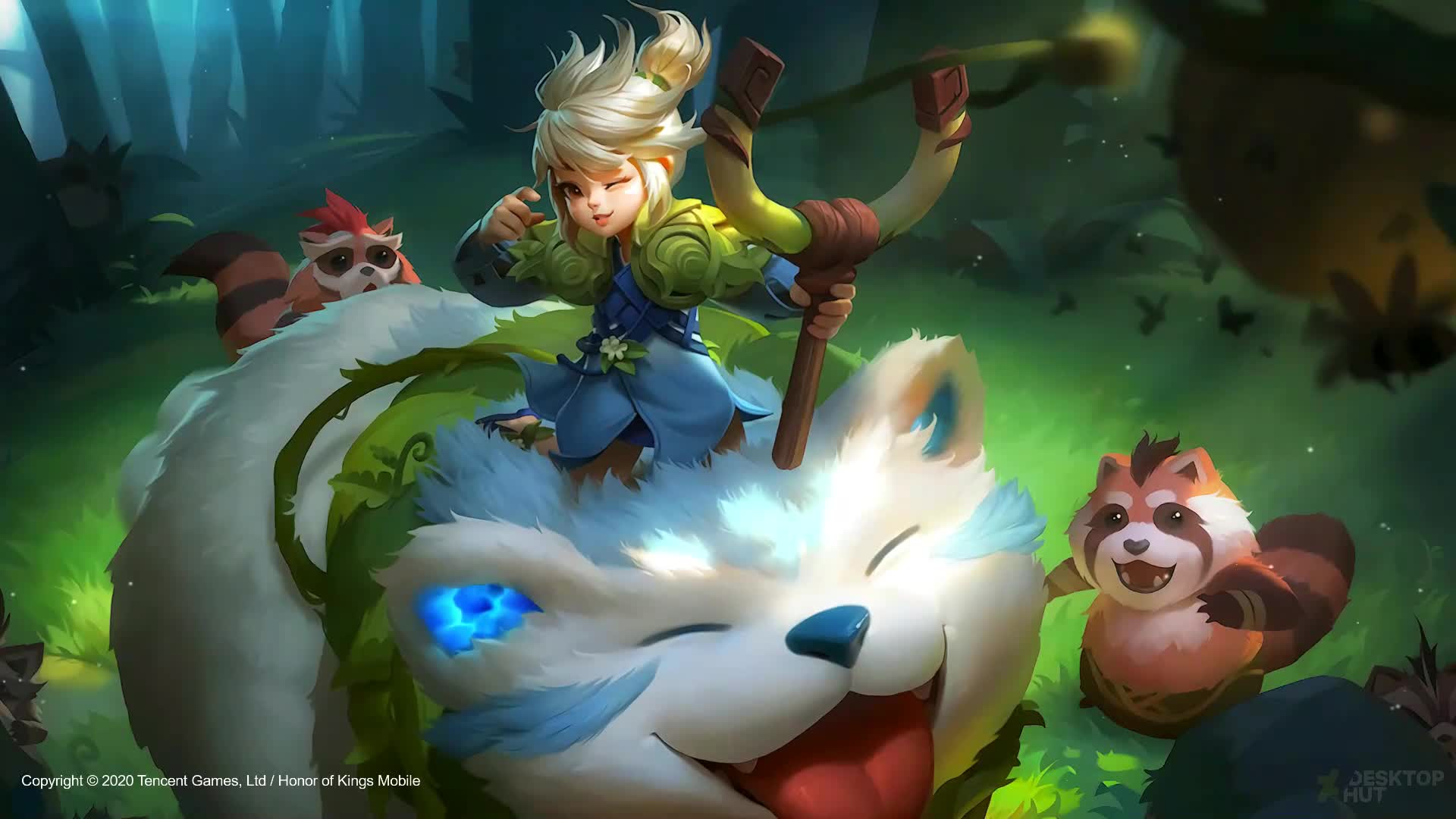 Agudo Son of Forest Cartoon Live Wallpaper